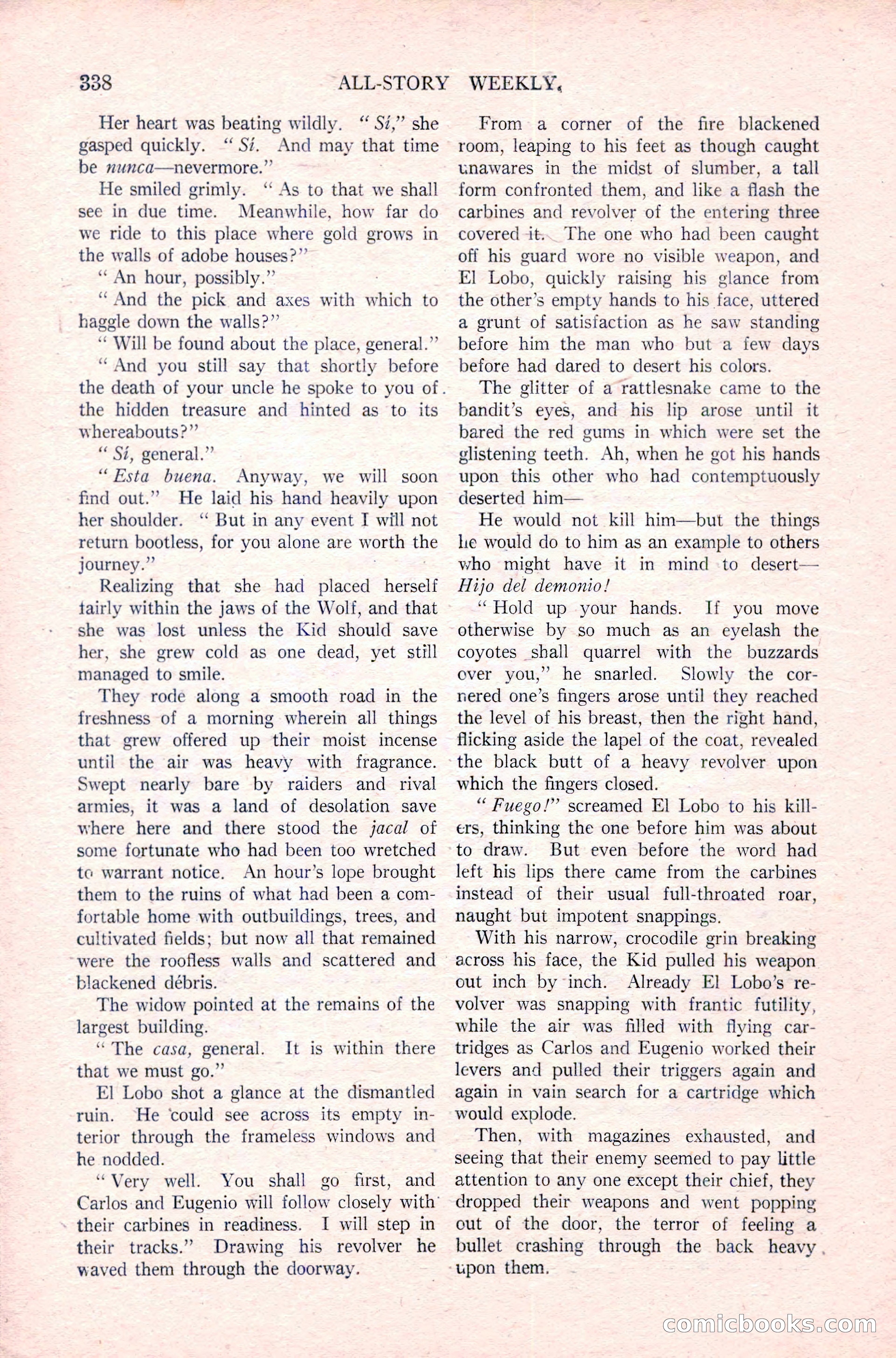 All-Story Weekly, December 29, 1917 — page 168 of 184
