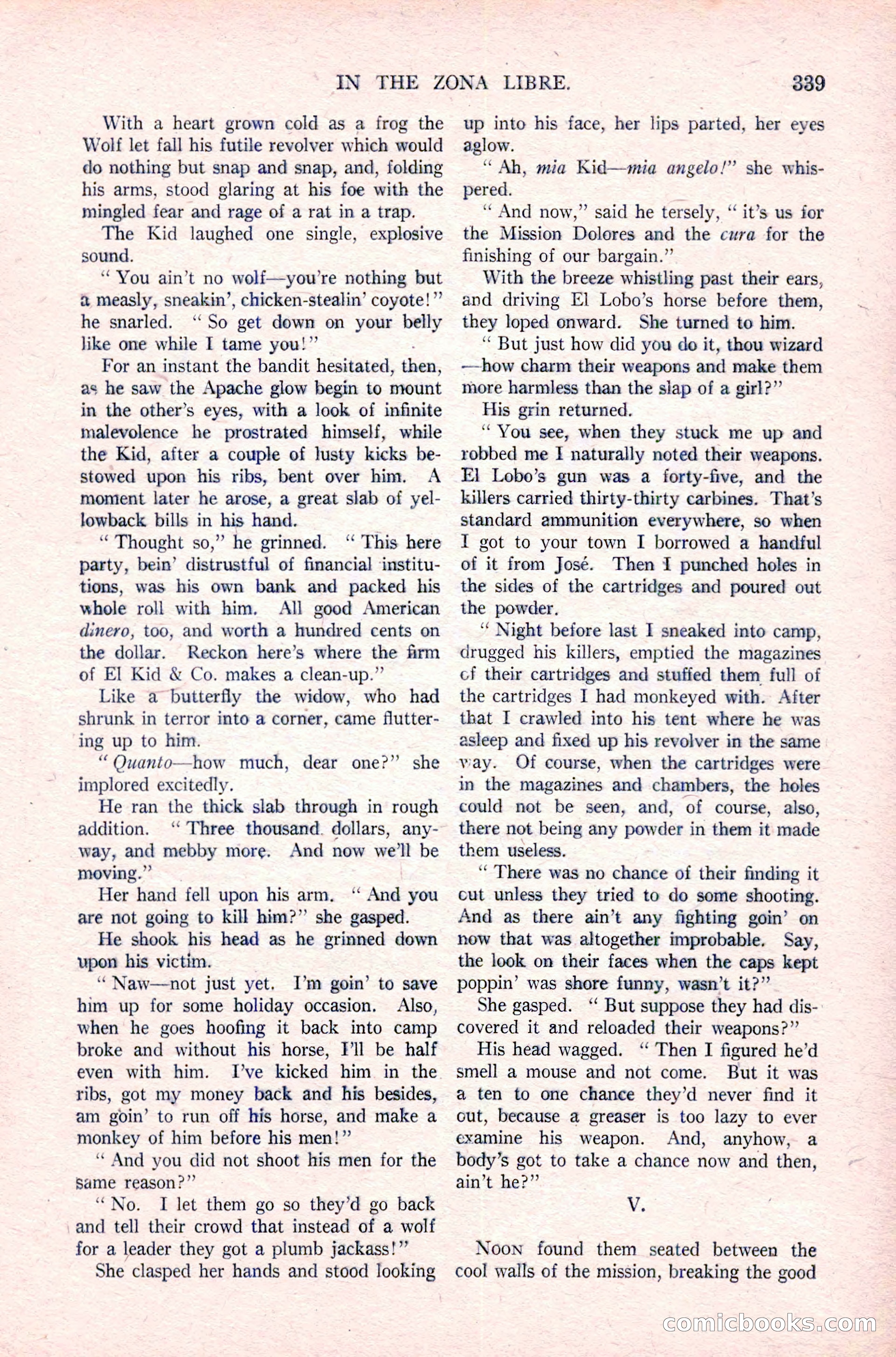 All-Story Weekly, December 29, 1917 — page 169 of 184