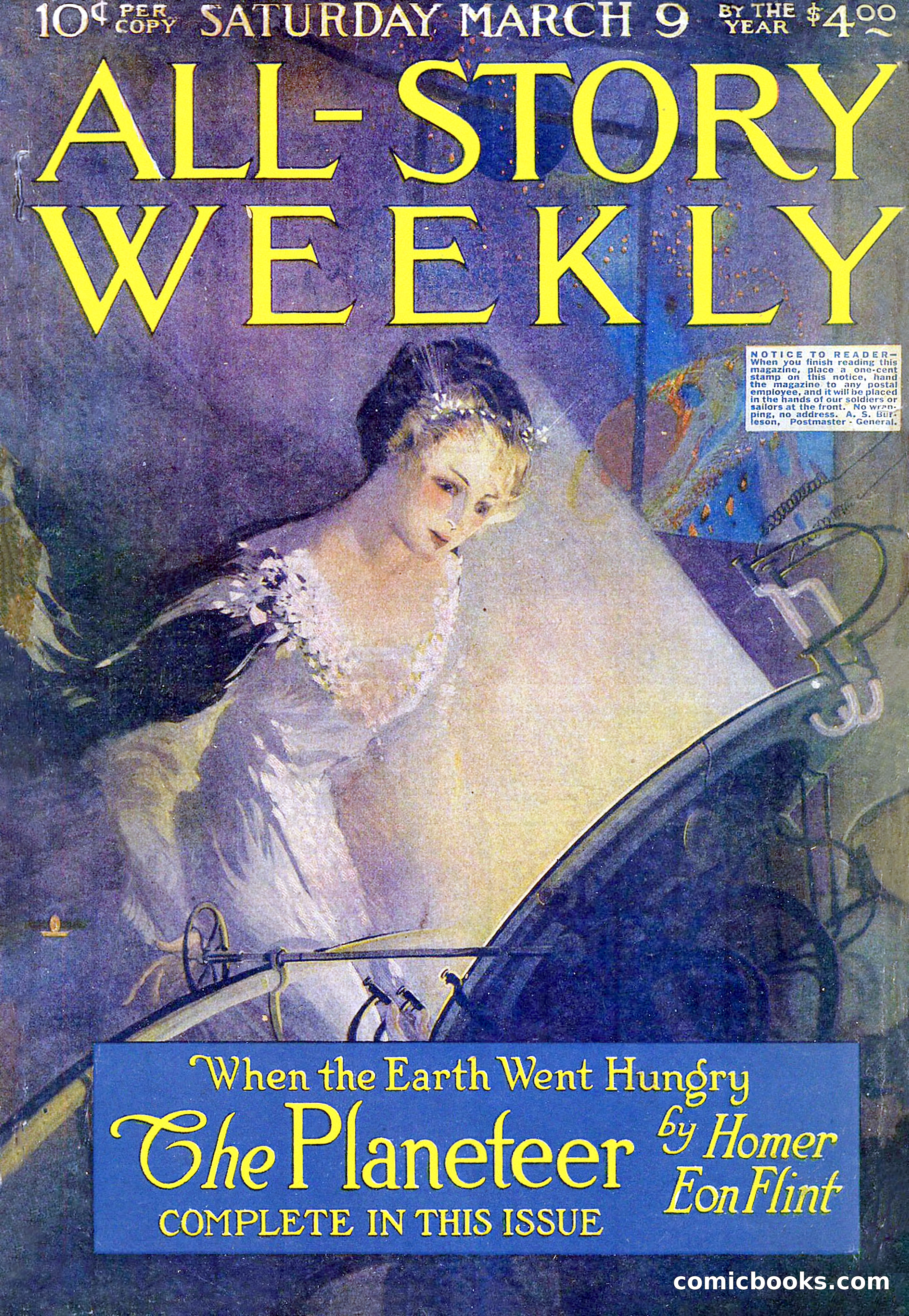 All-Story Weekly, March 9, 1918 — page 1 of 208