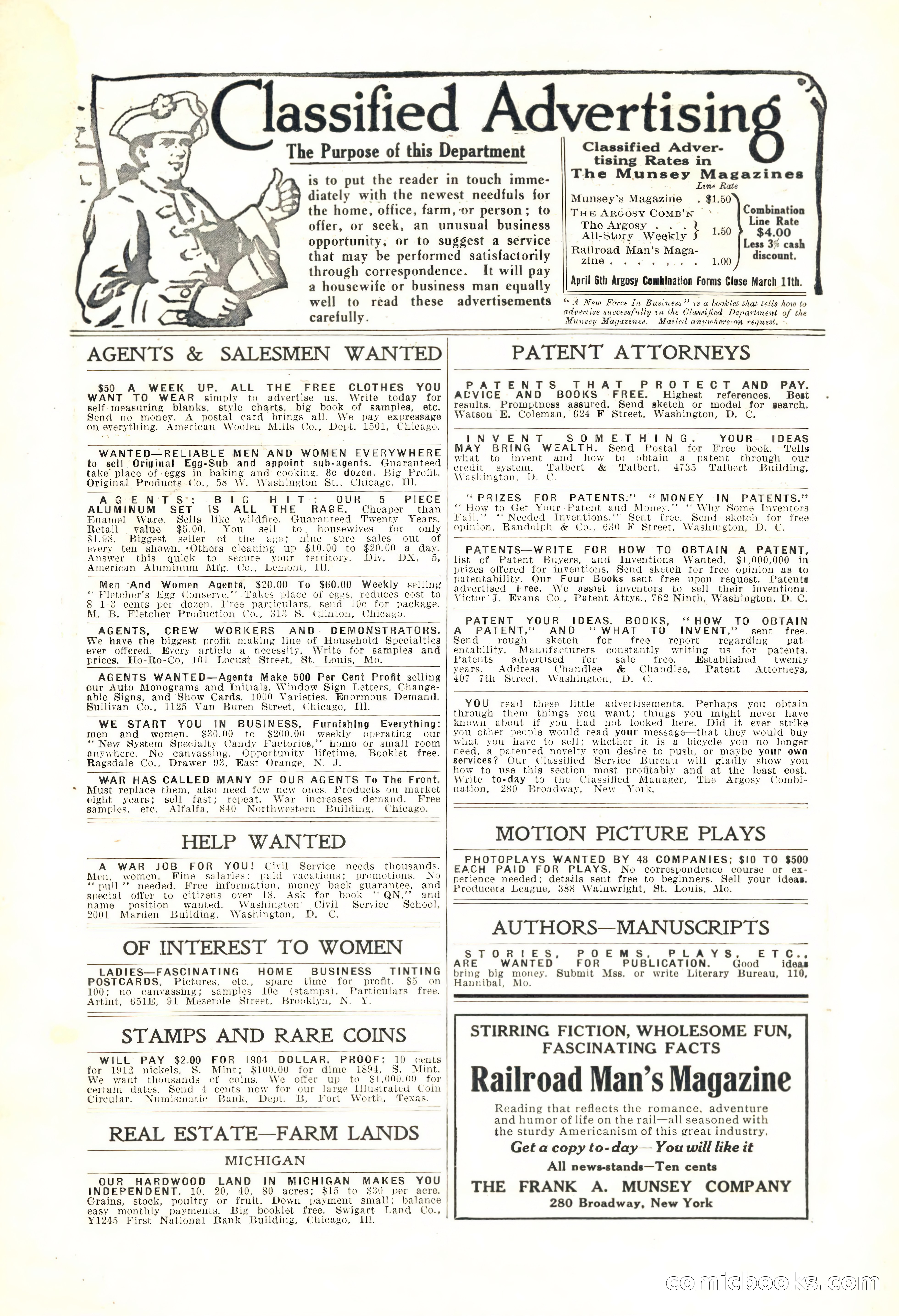 All-Story Weekly, March 9, 1918 — page 6 of 208