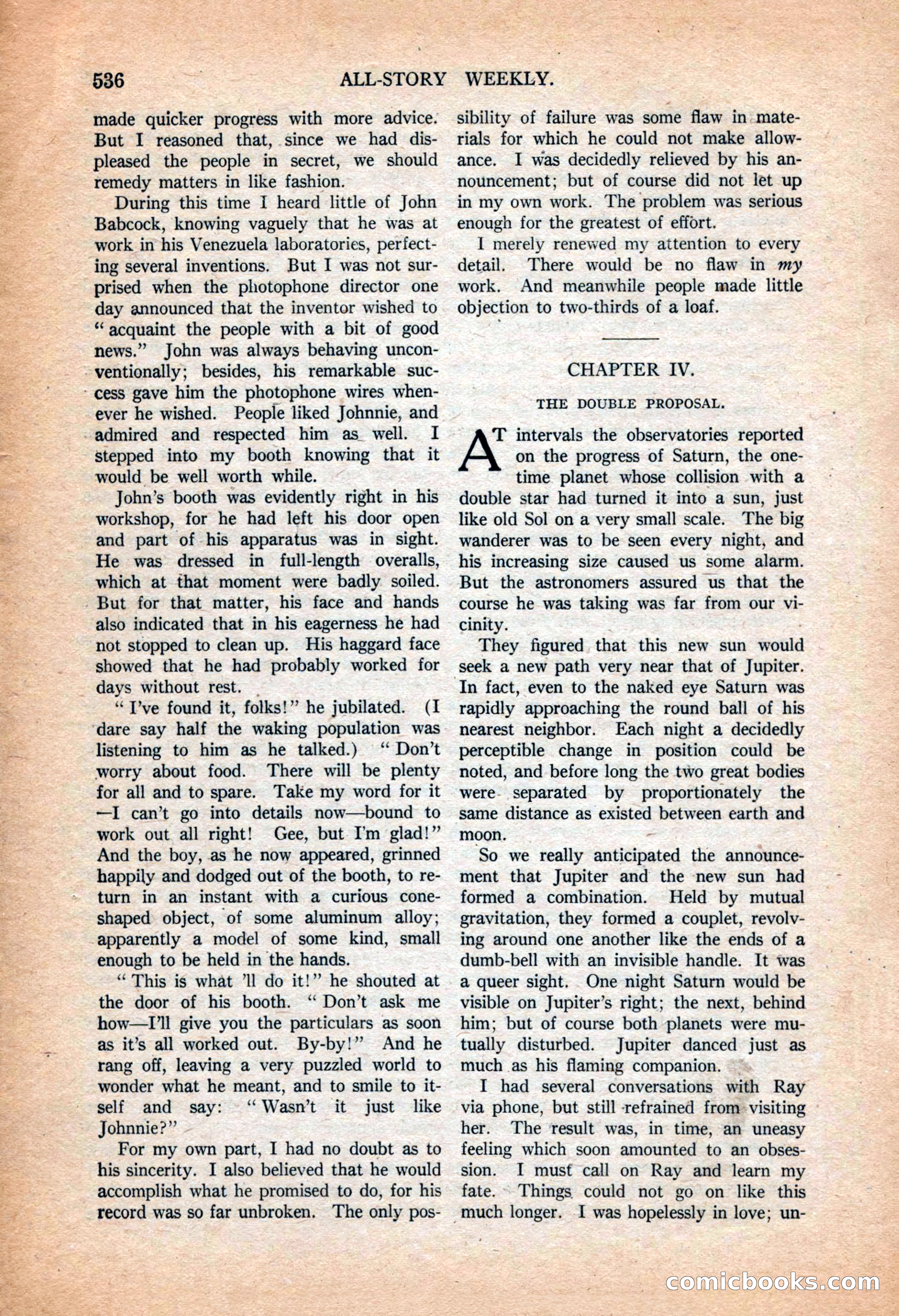 All-Story Weekly, March 9, 1918 — page 18 of 208