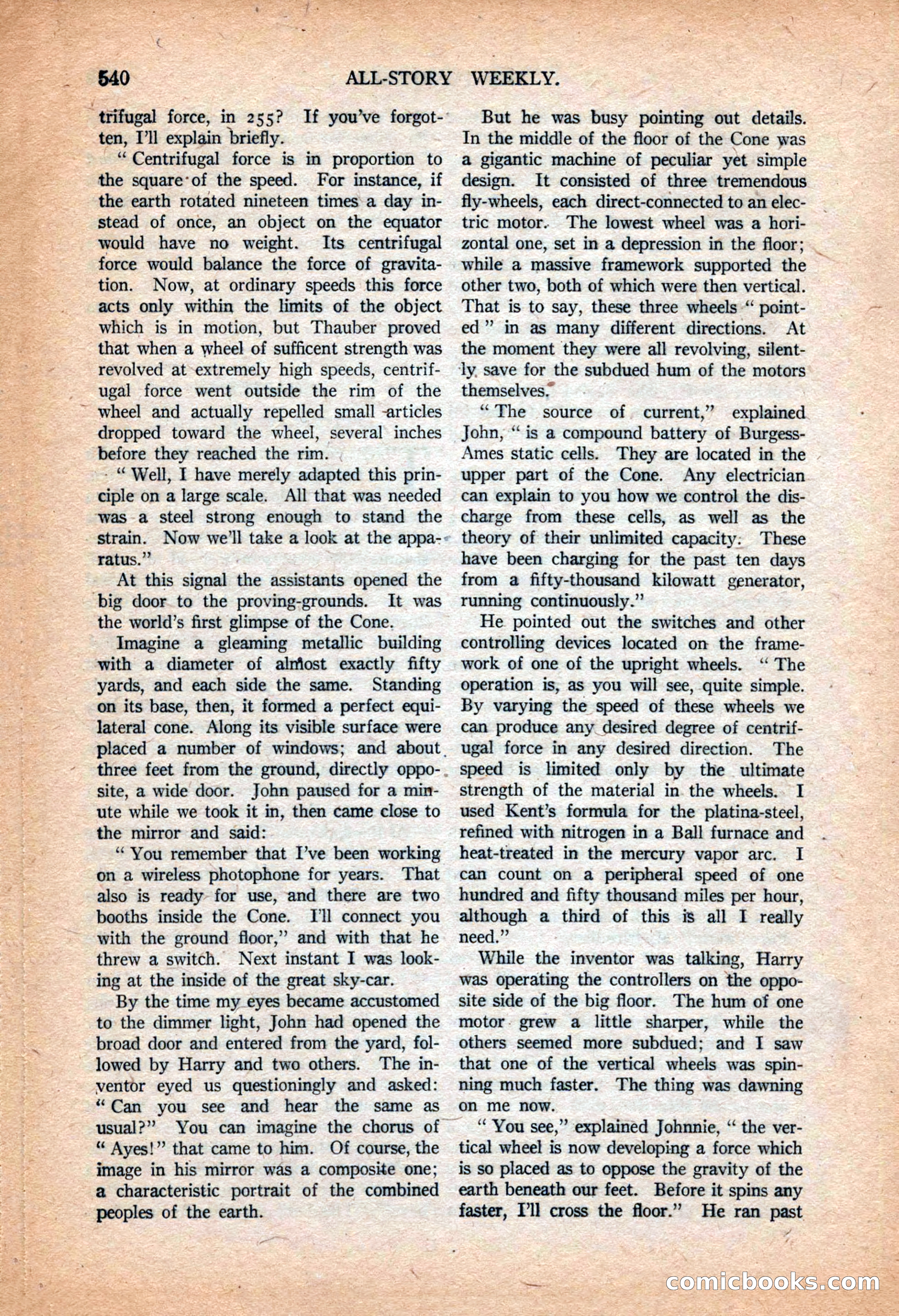 All-Story Weekly, March 9, 1918 — page 22 of 208