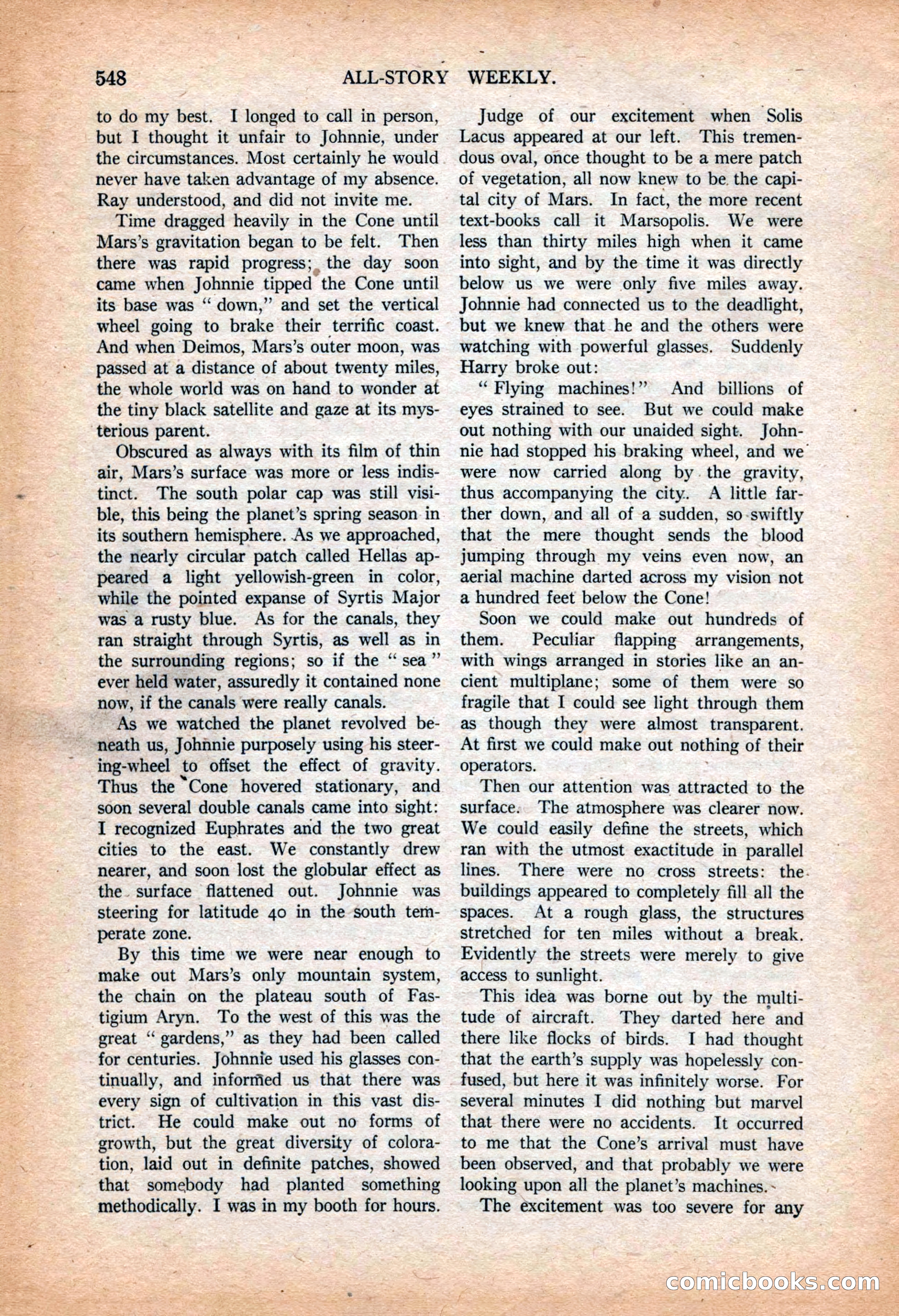 All-Story Weekly, March 9, 1918 — page 30 of 208