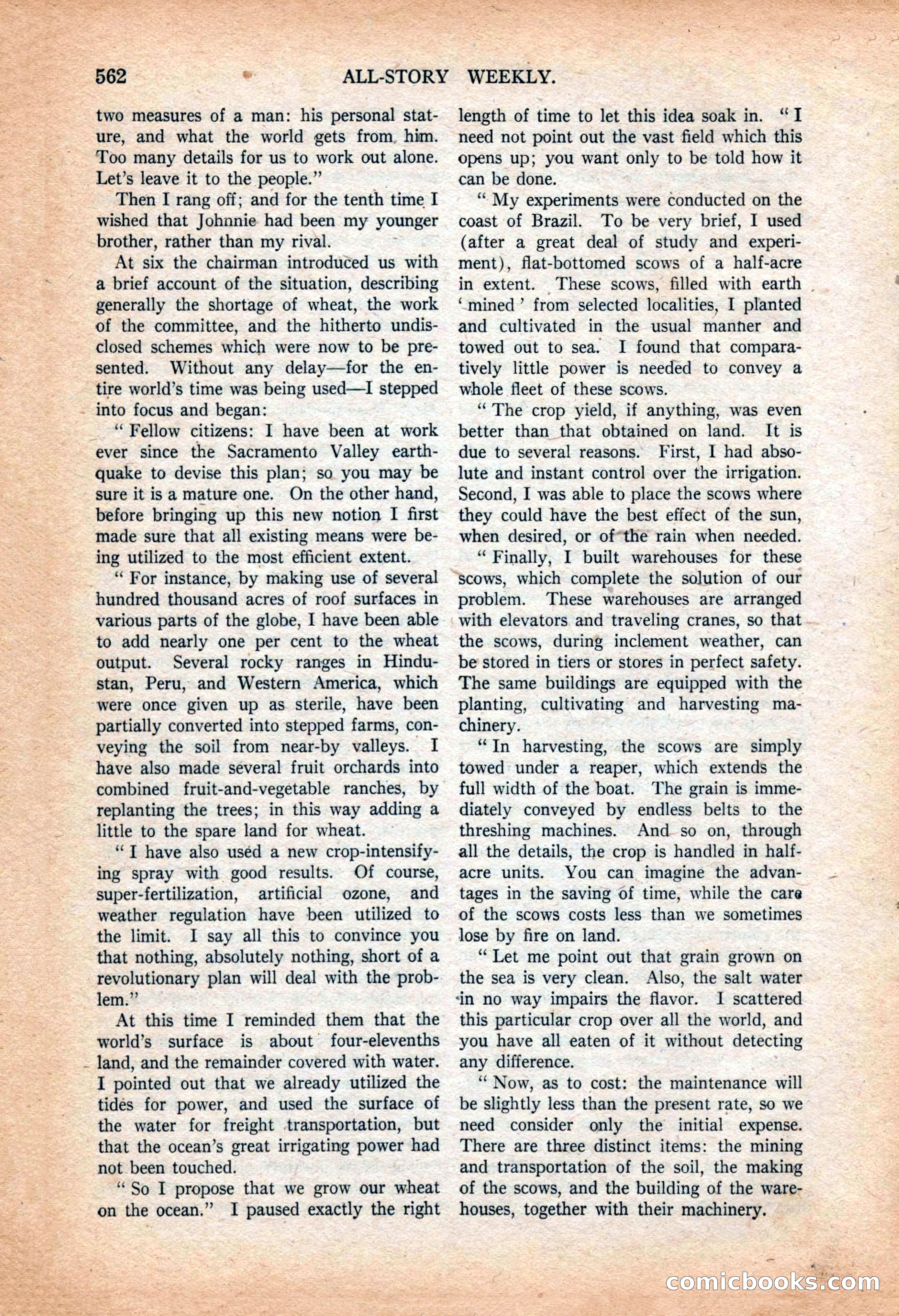 All-Story Weekly, March 9, 1918 — page 44 of 208