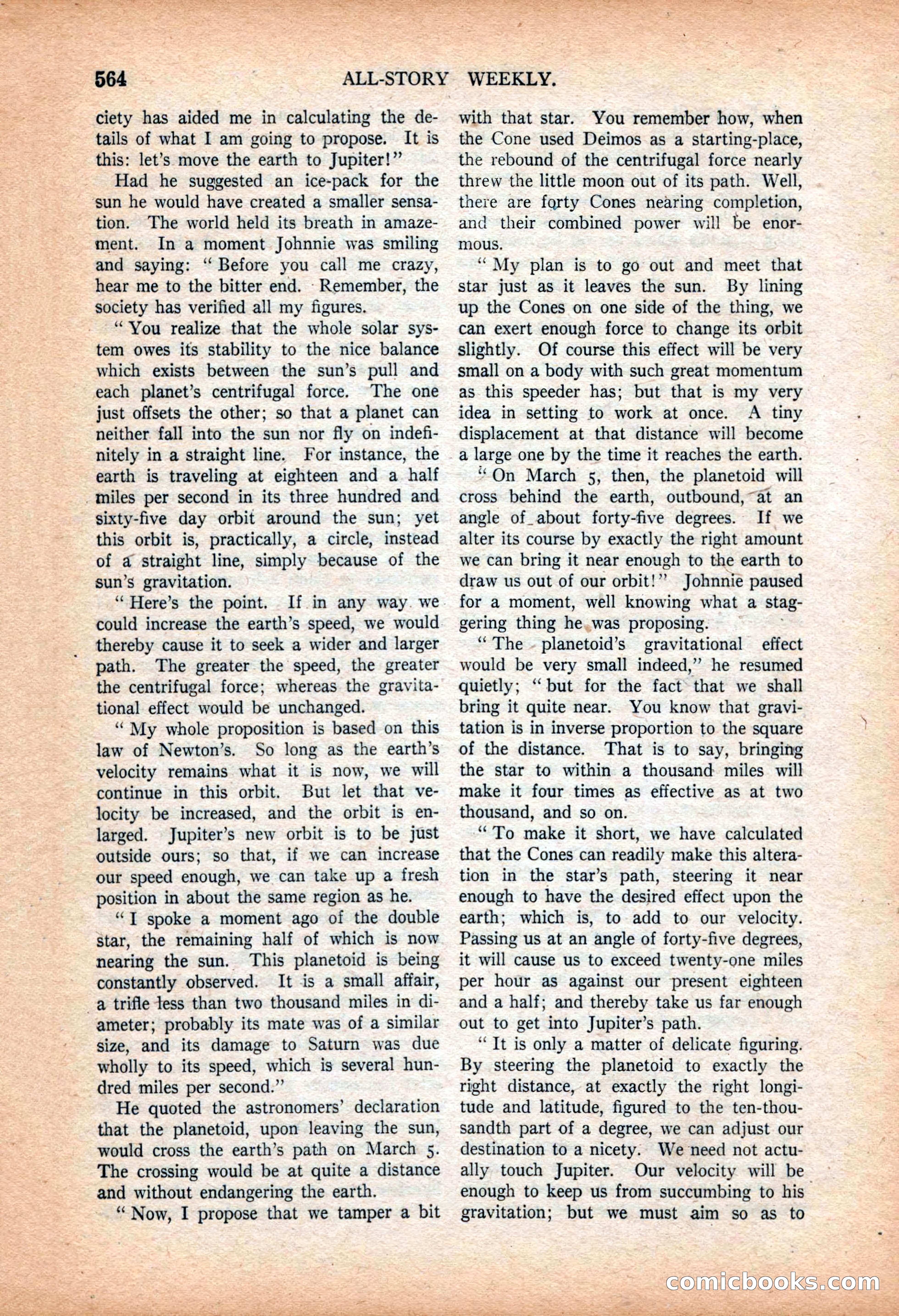 All-Story Weekly, March 9, 1918 — page 46 of 208