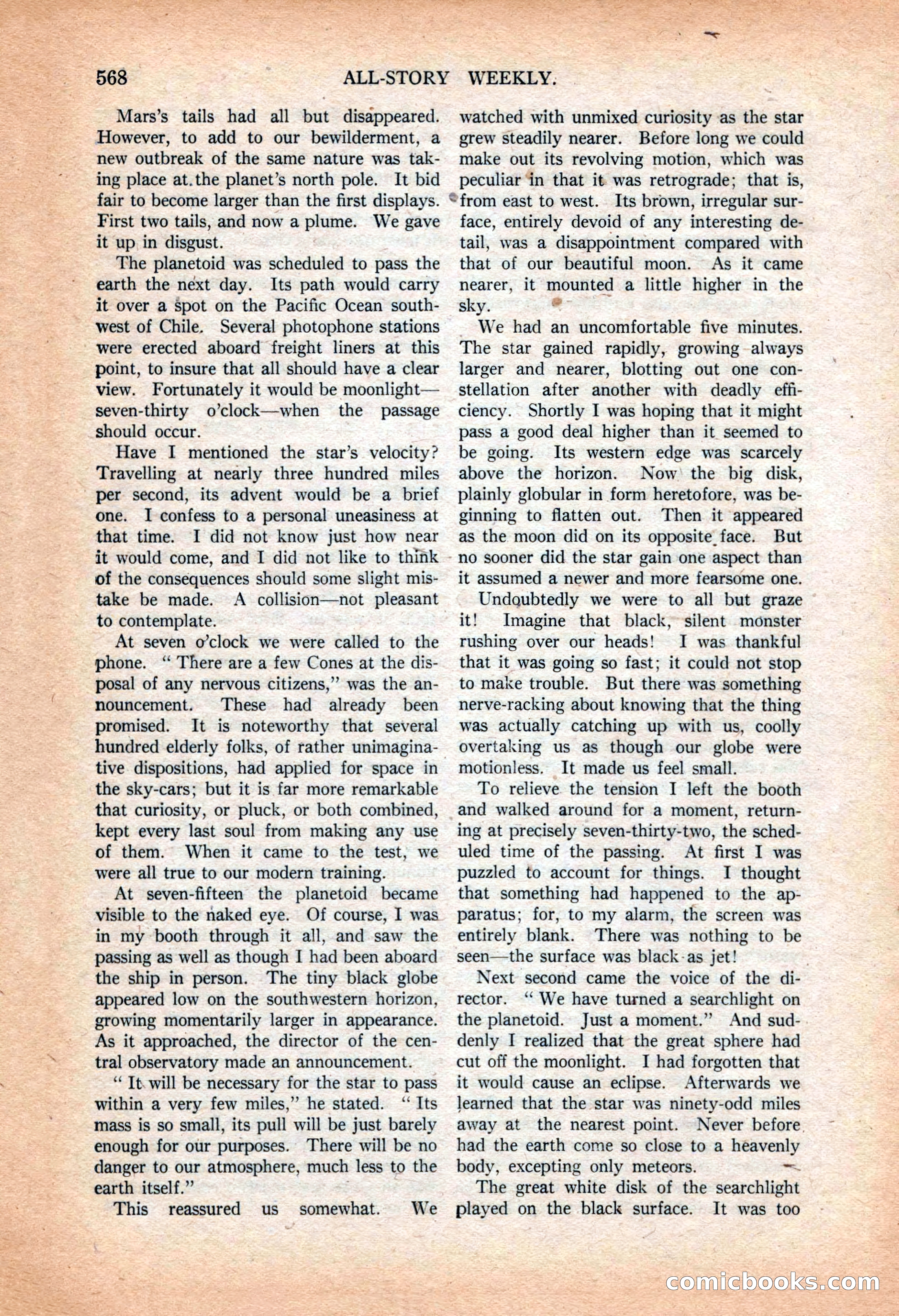 All-Story Weekly, March 9, 1918 — page 50 of 208