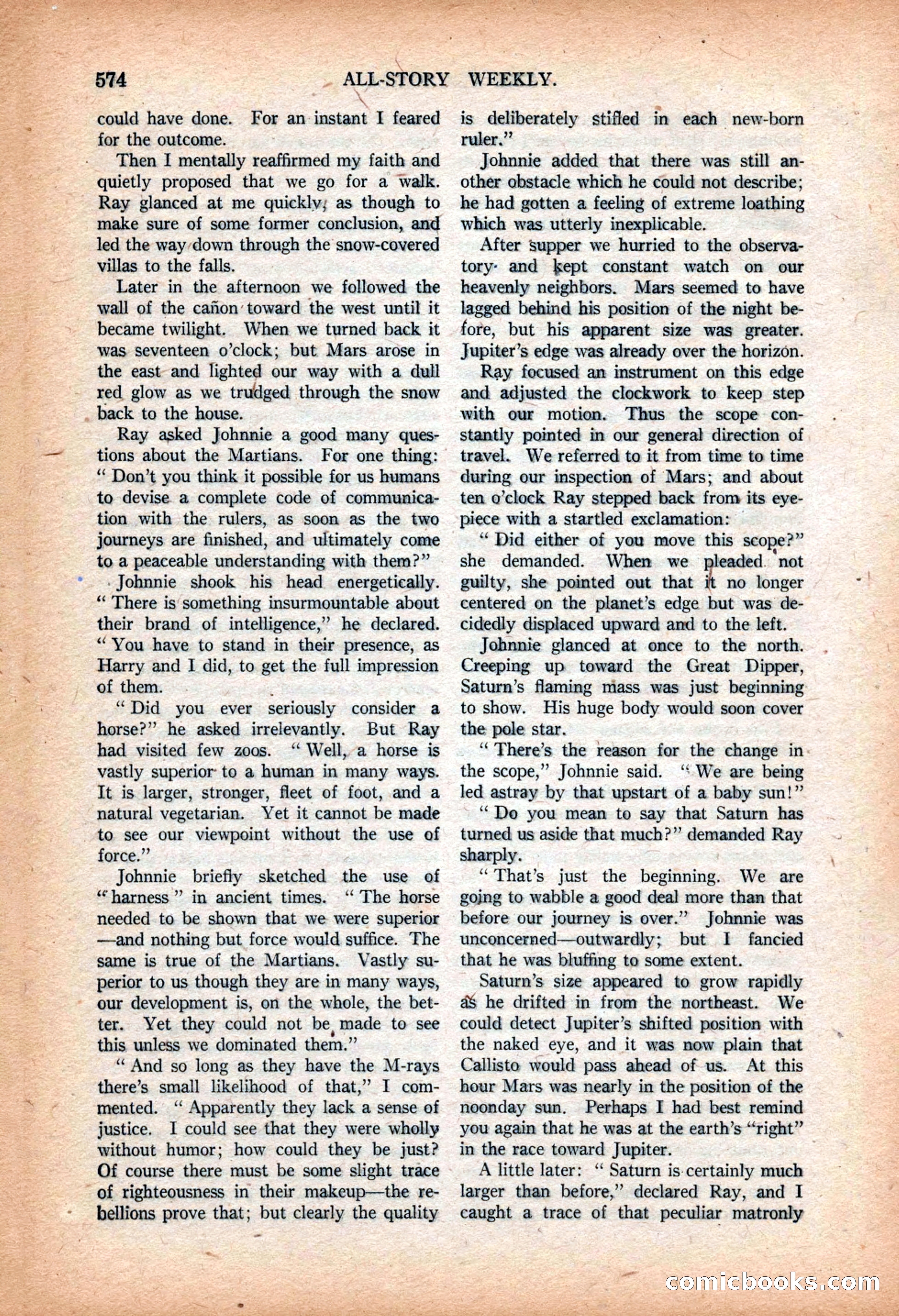 All-Story Weekly, March 9, 1918 — page 56 of 208