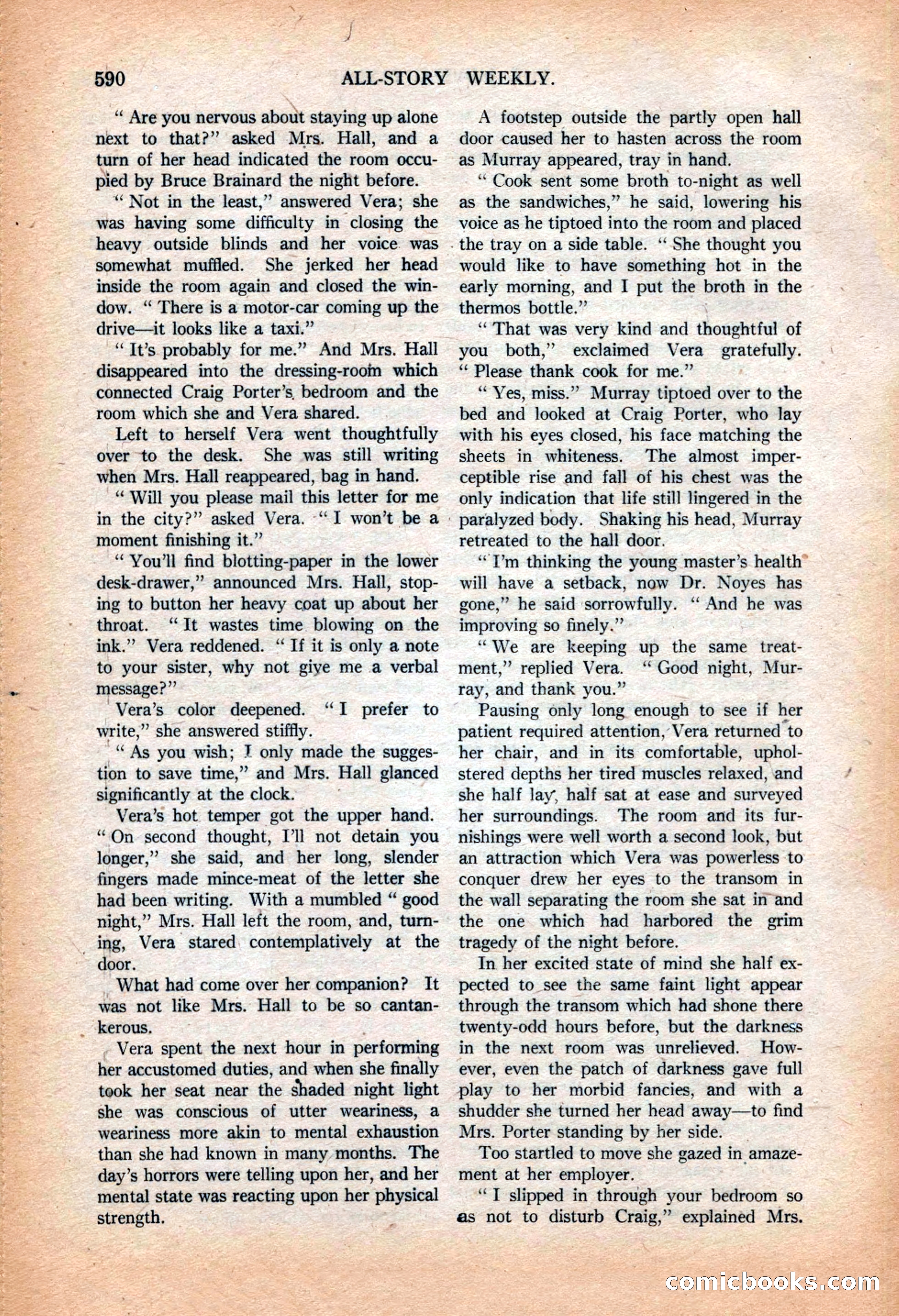 All-Story Weekly, March 9, 1918 — page 72 of 208