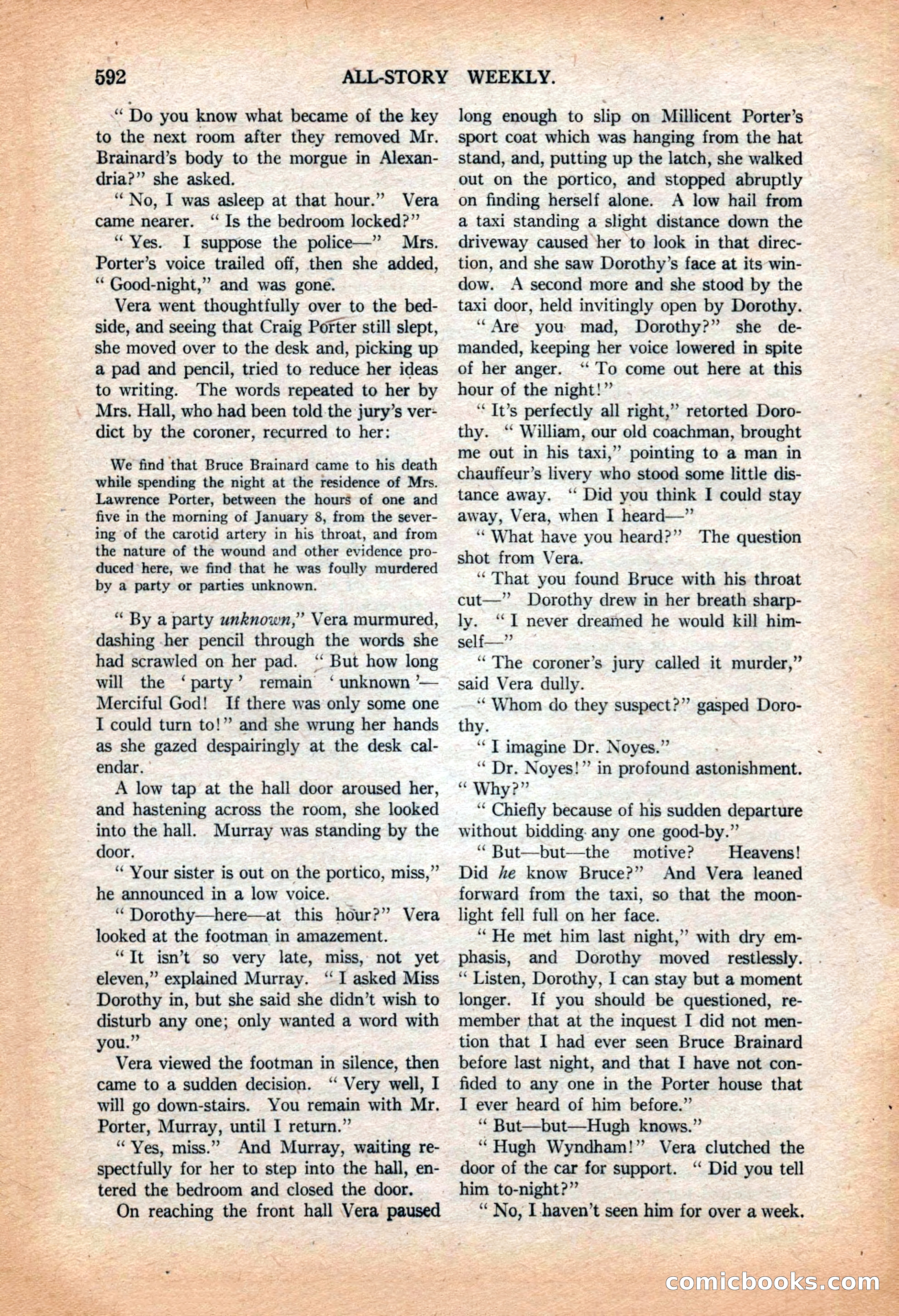 All-Story Weekly, March 9, 1918 — page 74 of 208