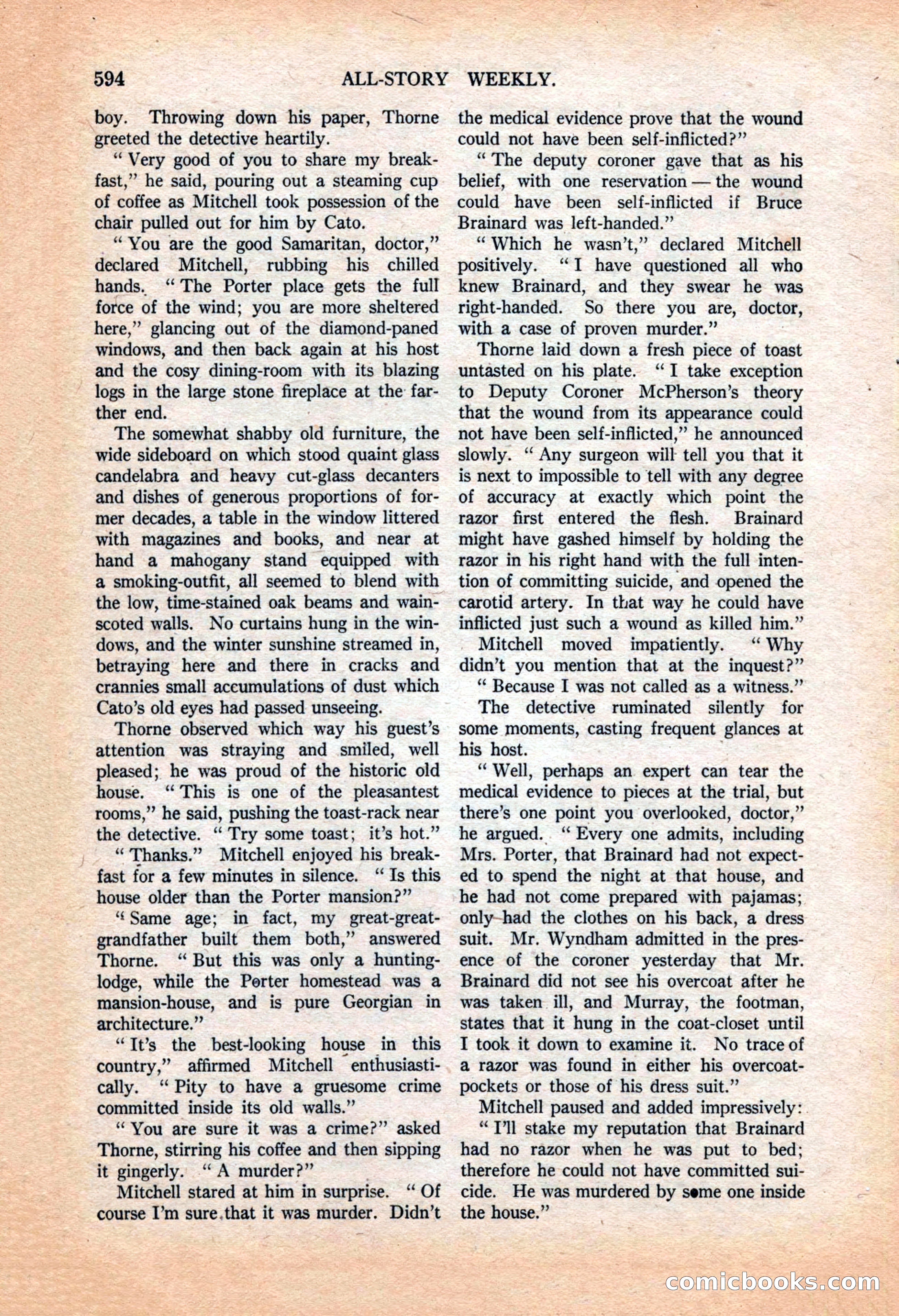 All-Story Weekly, March 9, 1918 — page 76 of 208