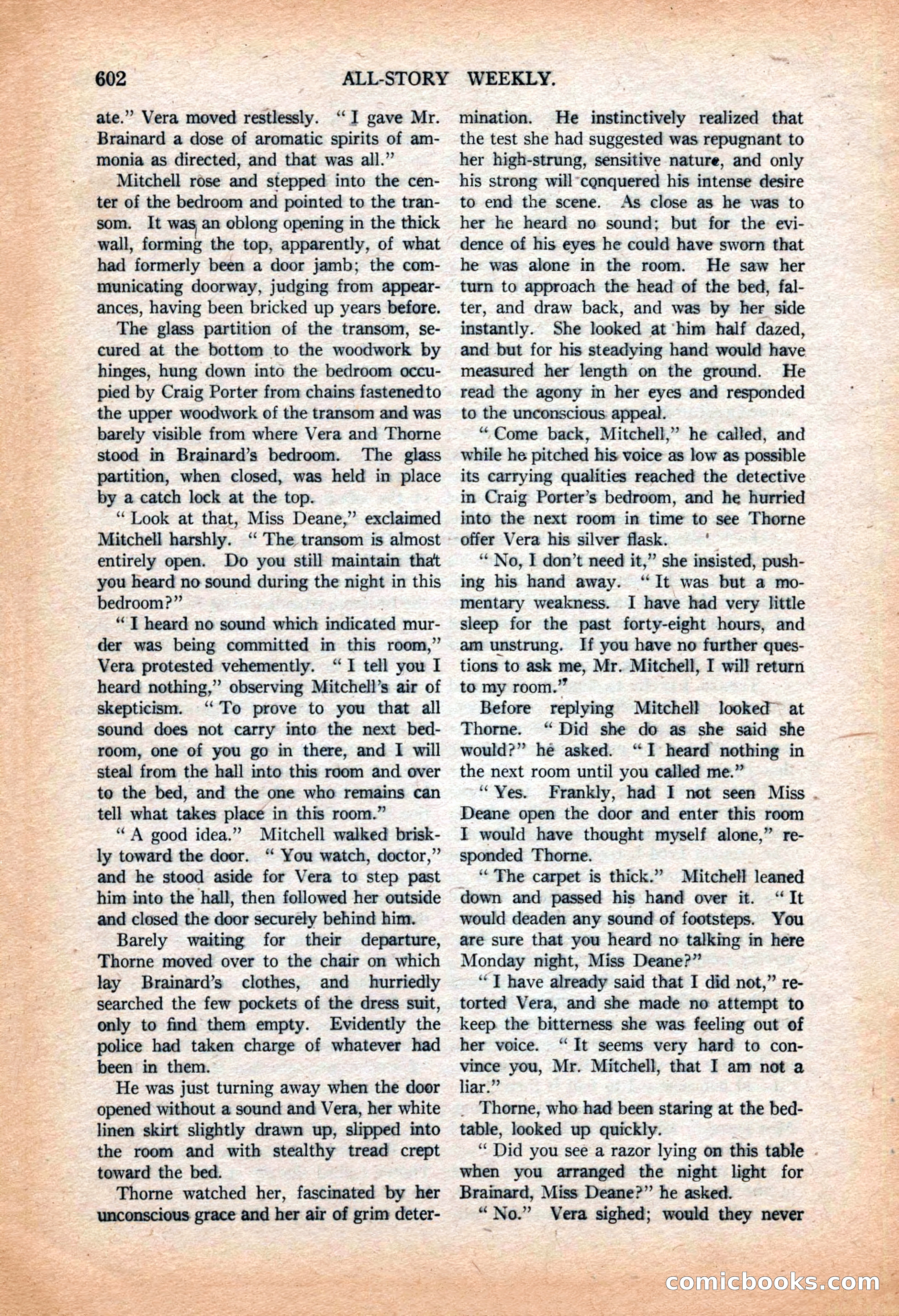 All-Story Weekly, March 9, 1918 — page 84 of 208