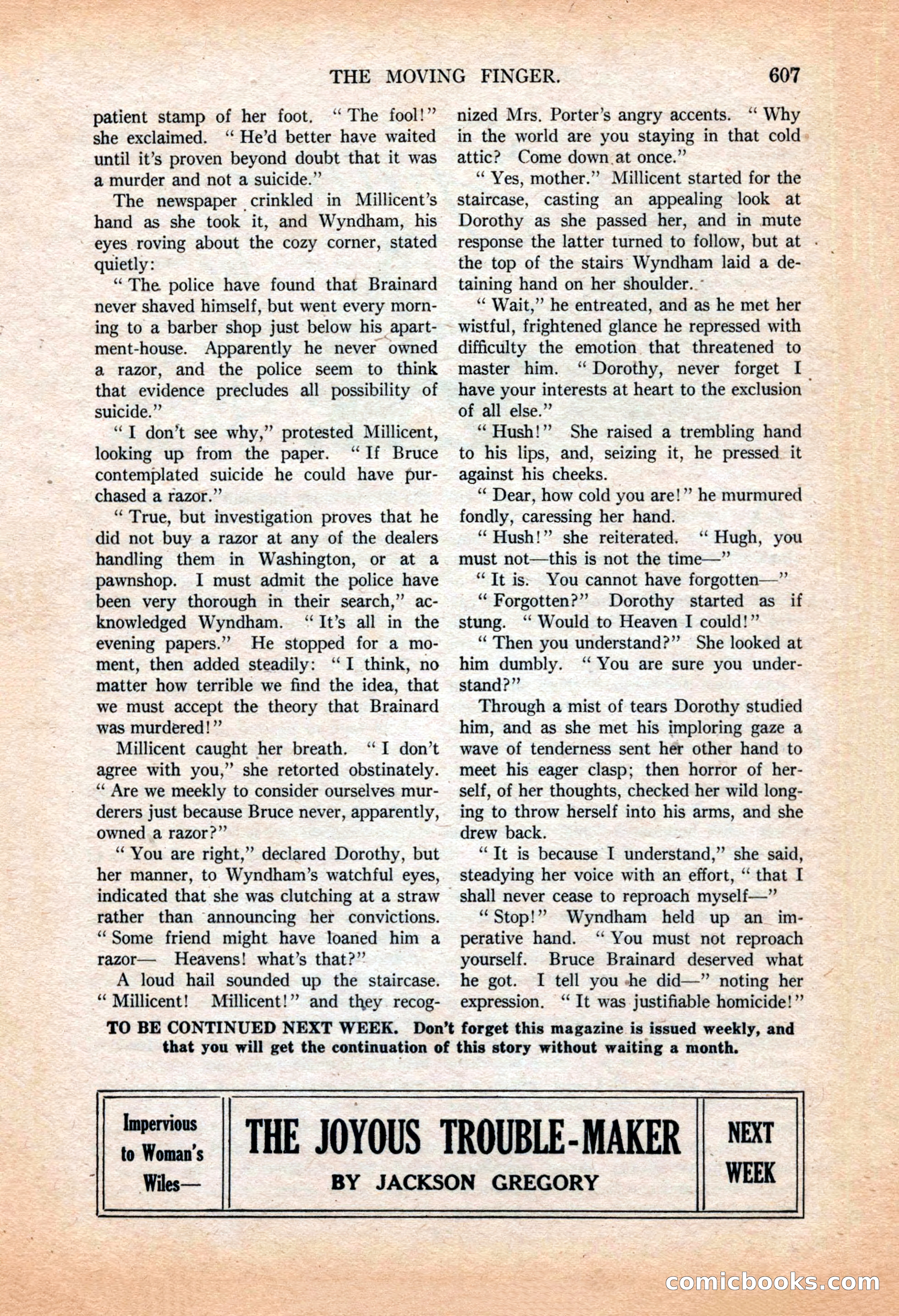 All-Story Weekly, March 9, 1918 — page 89 of 208