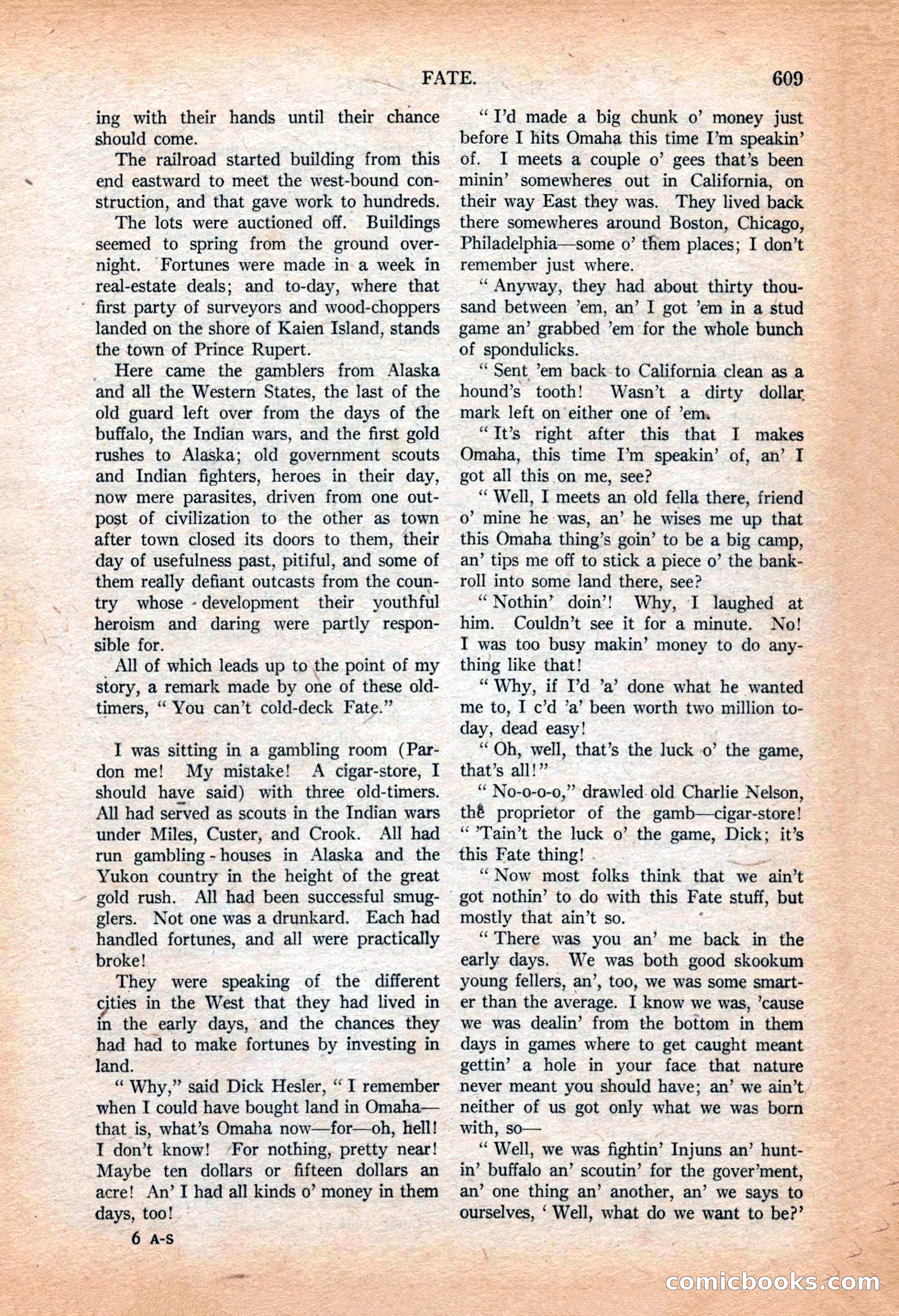 All-Story Weekly, March 9, 1918 — page 91 of 208