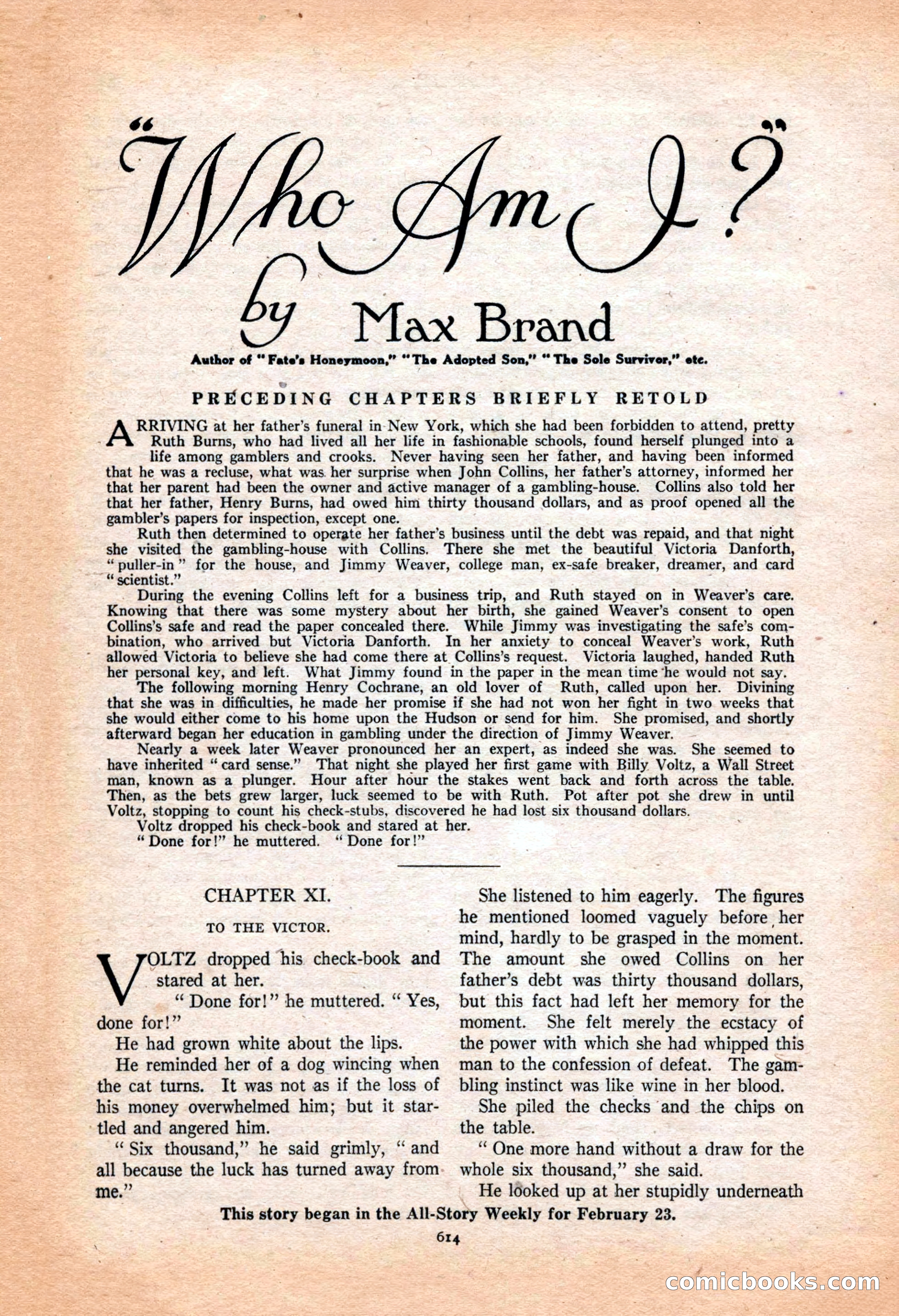 All-Story Weekly, March 9, 1918 — page 96 of 208