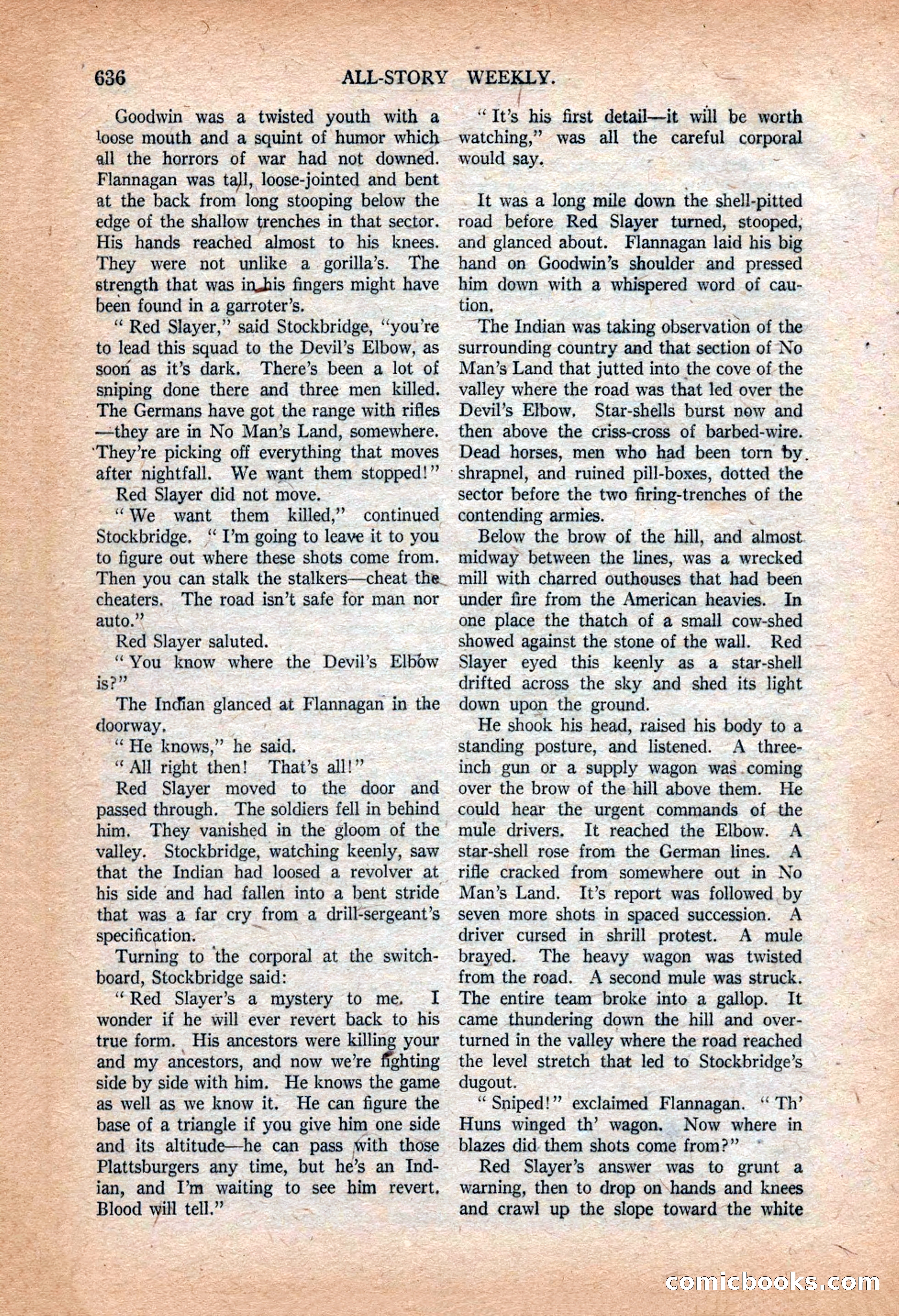 All-Story Weekly, March 9, 1918 — page 118 of 208
