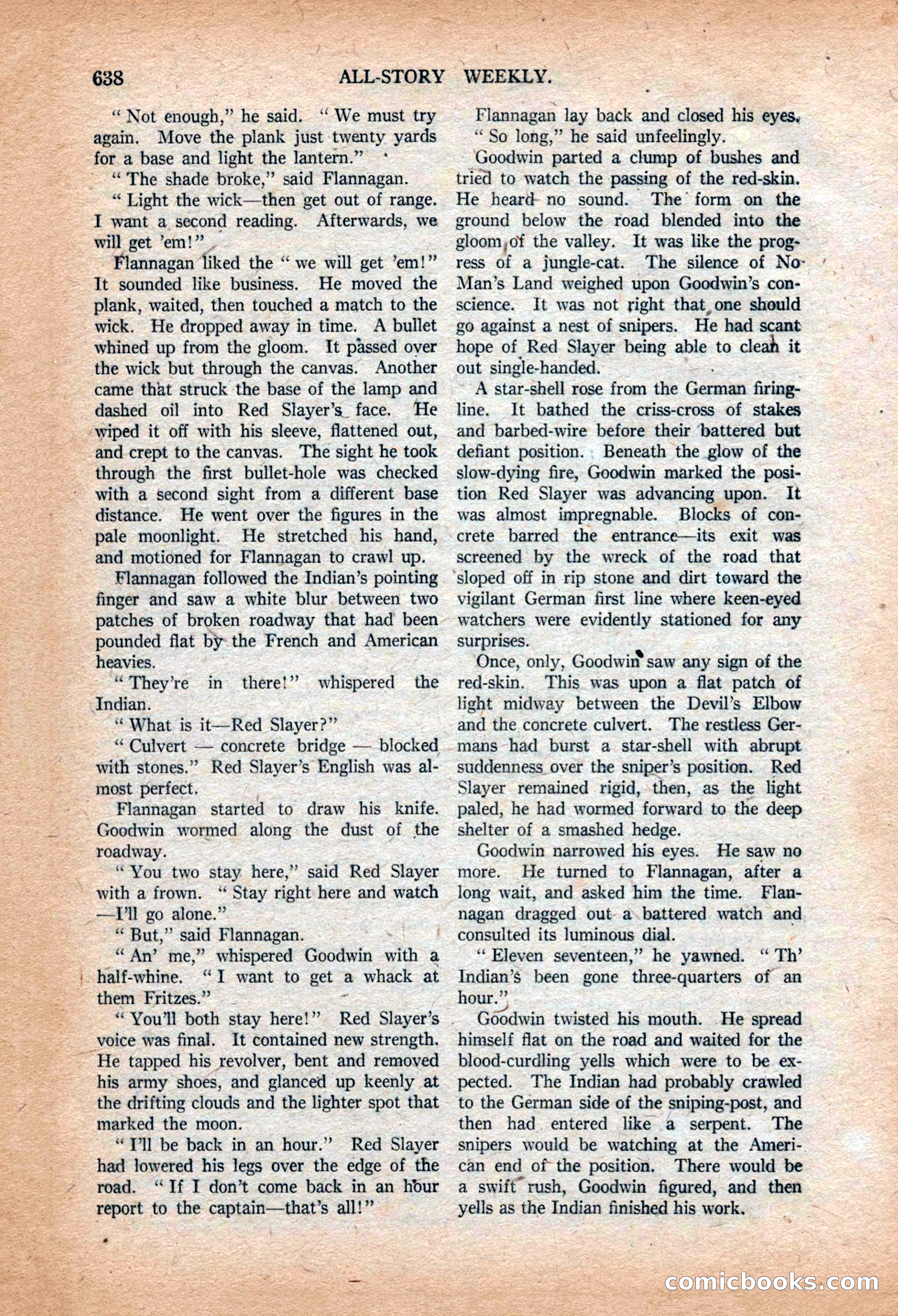 All-Story Weekly, March 9, 1918 — page 120 of 208