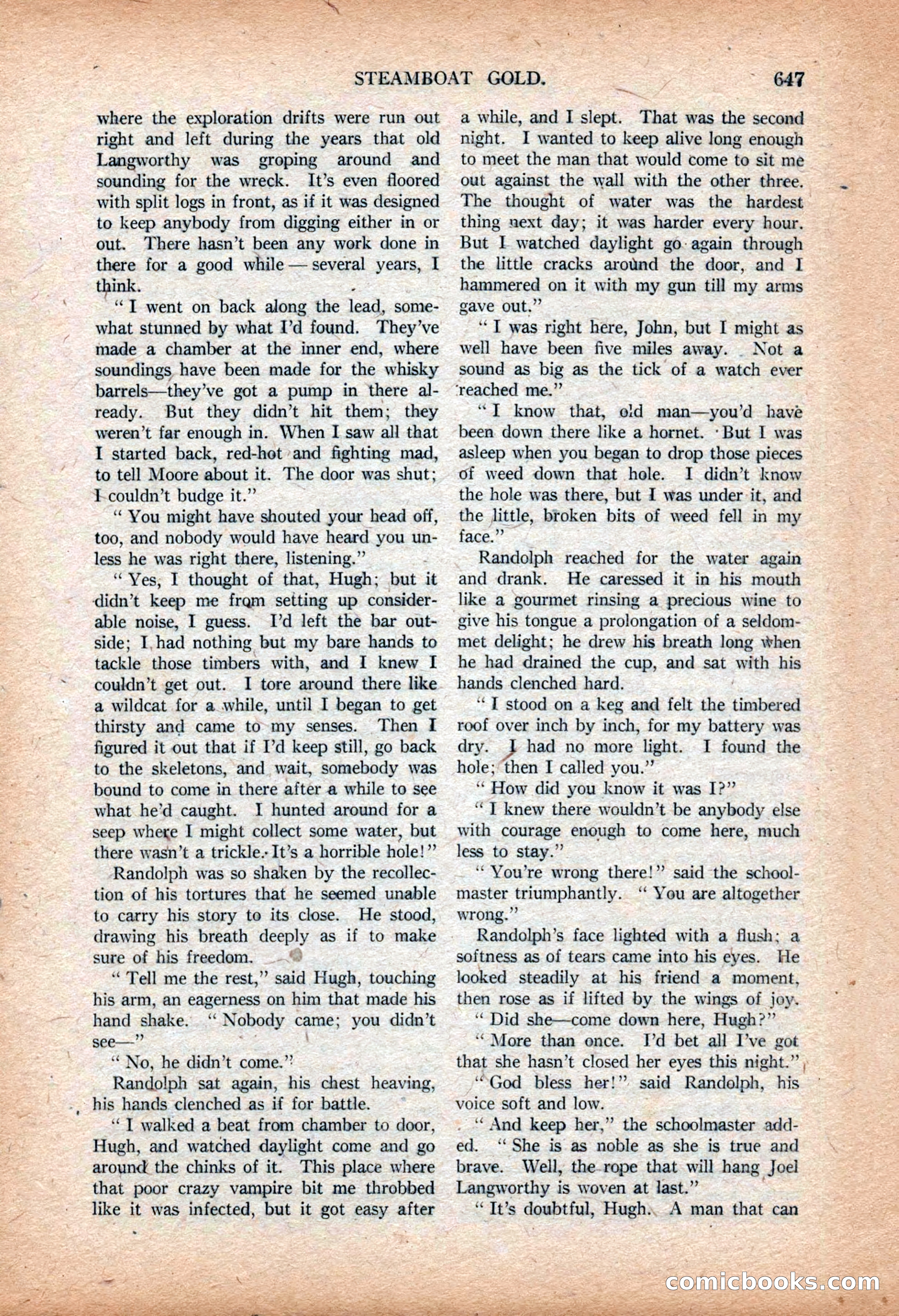 All-Story Weekly, March 9, 1918 — page 129 of 208