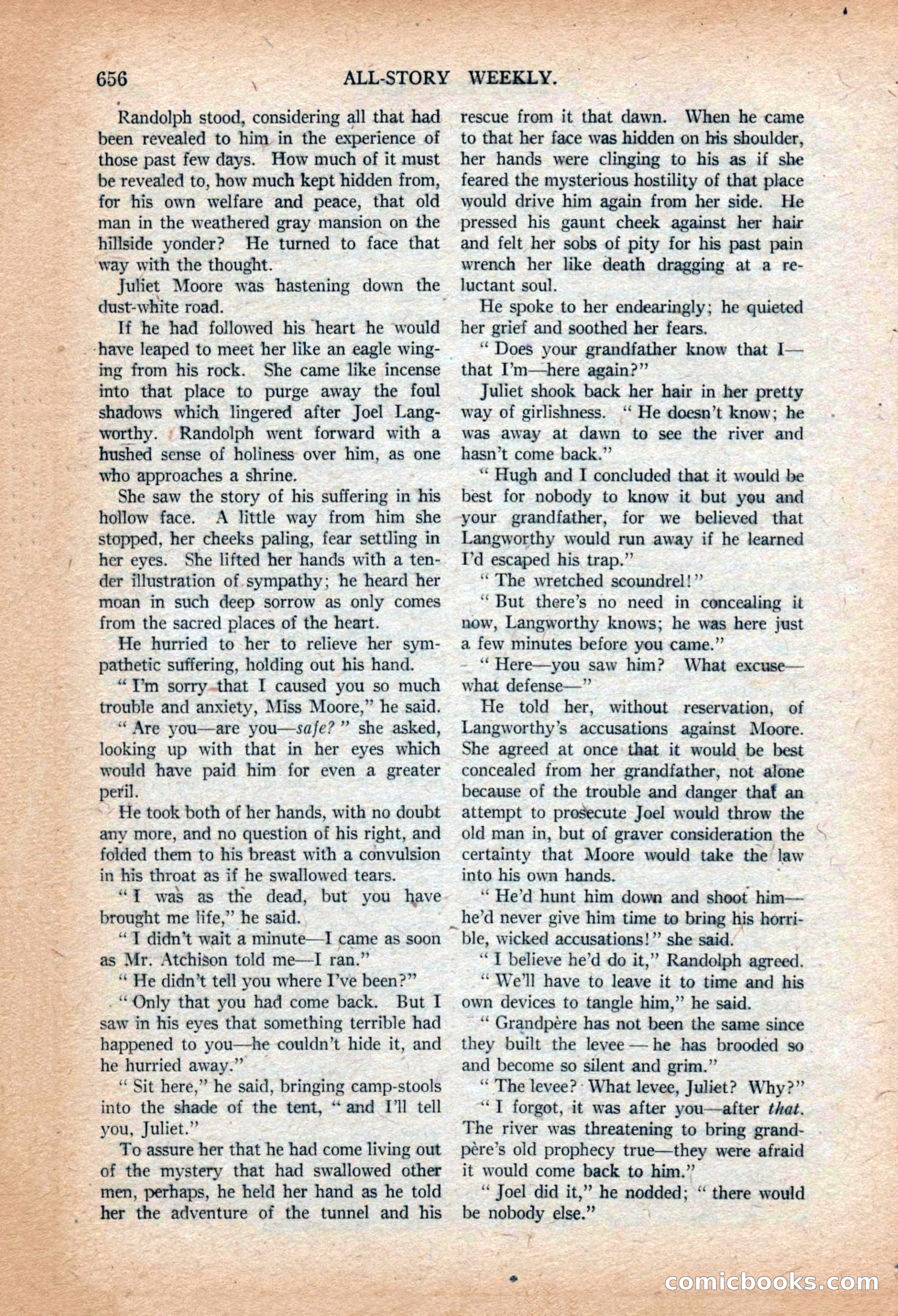 All-Story Weekly, March 9, 1918 — page 138 of 208