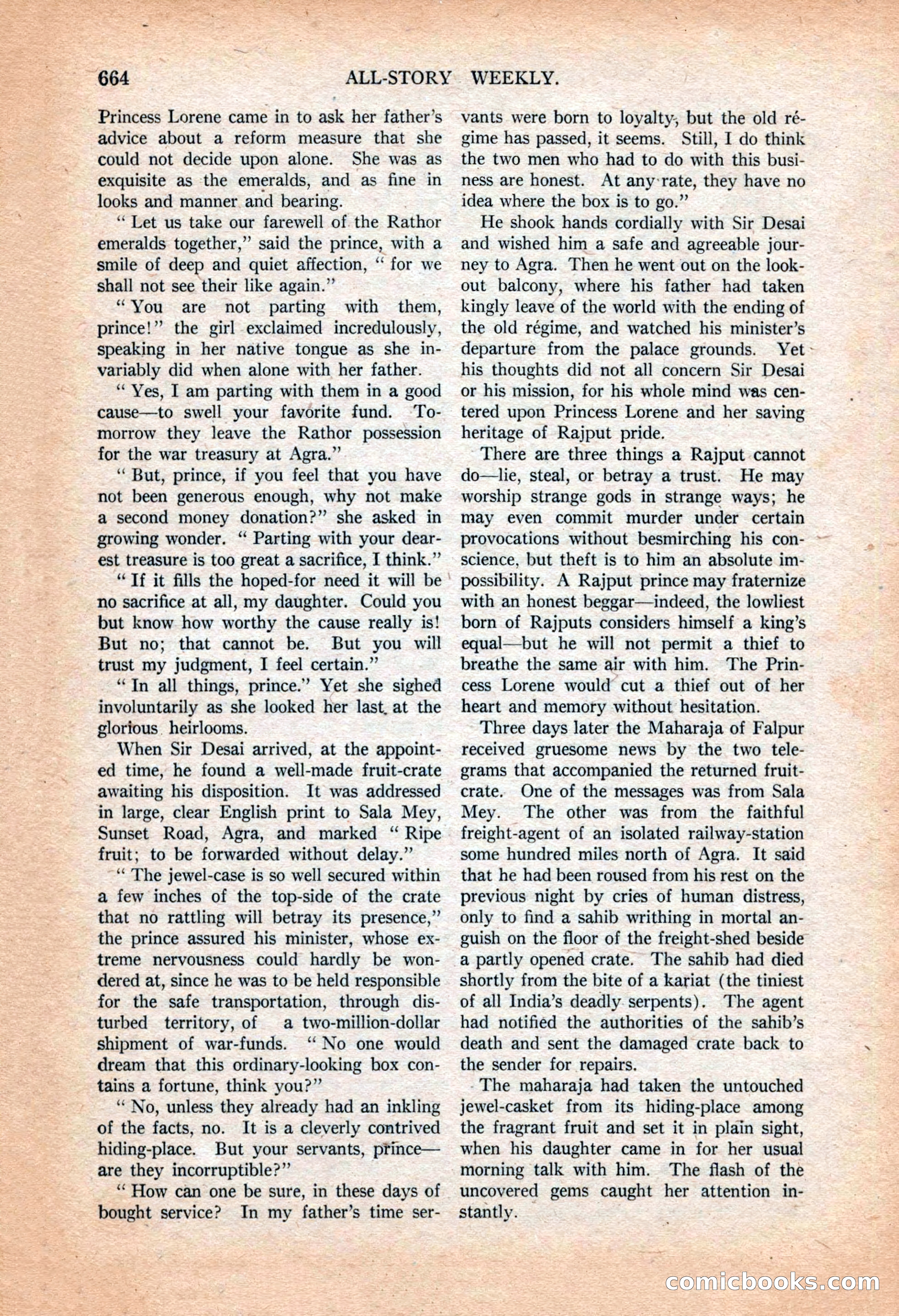 All-Story Weekly, March 9, 1918 — page 146 of 208