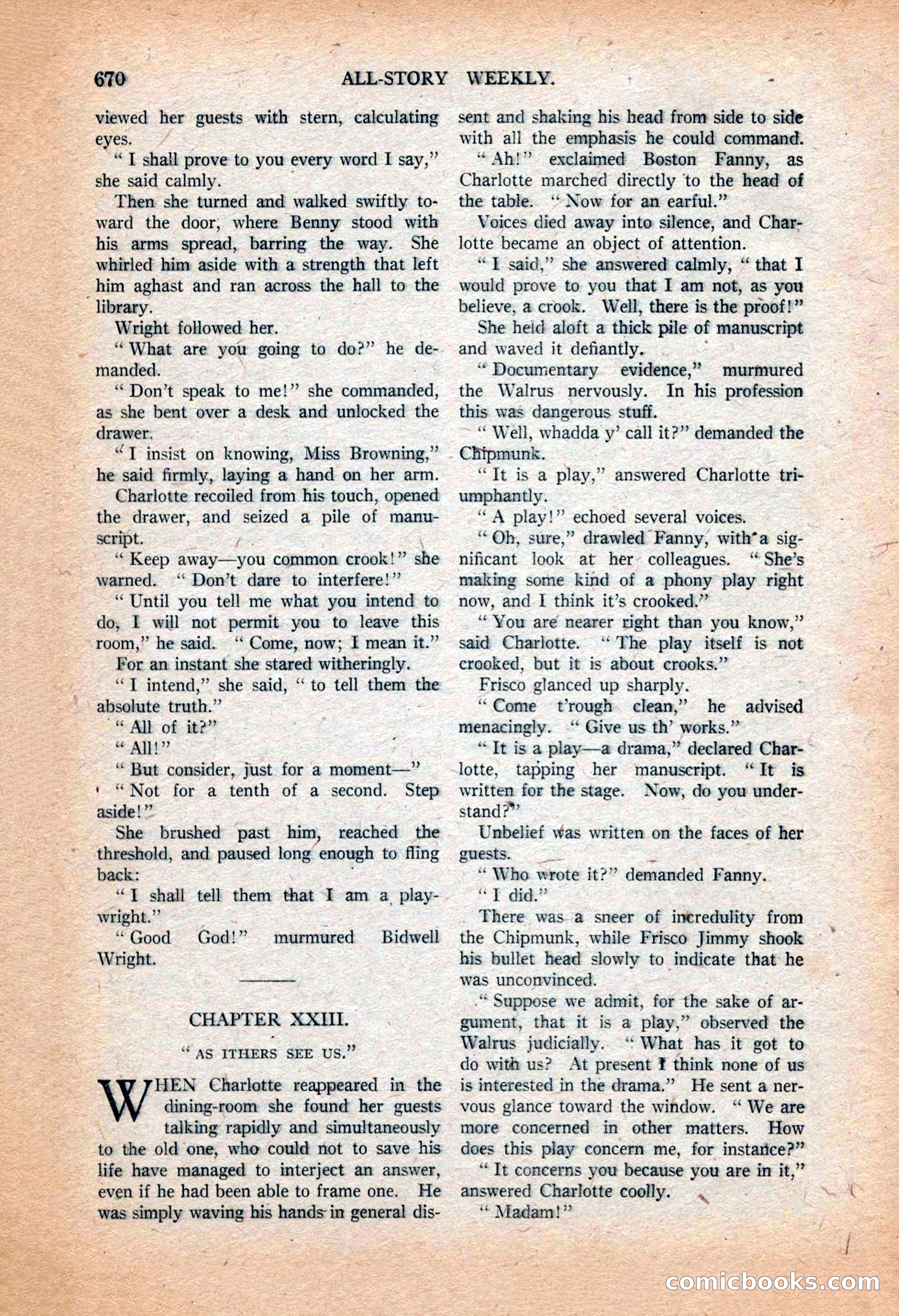 All-Story Weekly, March 9, 1918 — page 152 of 208