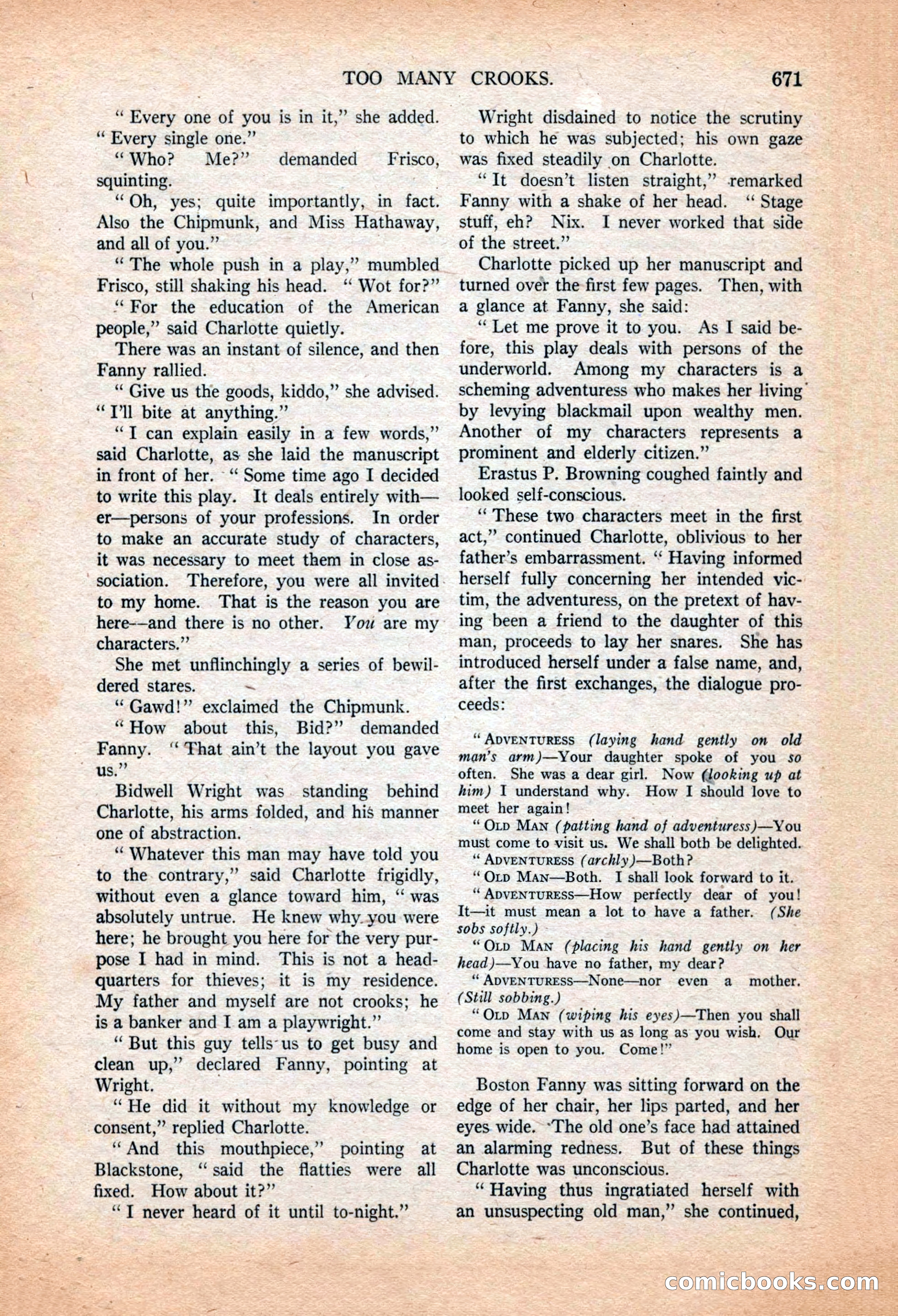 All-Story Weekly, March 9, 1918 — page 153 of 208