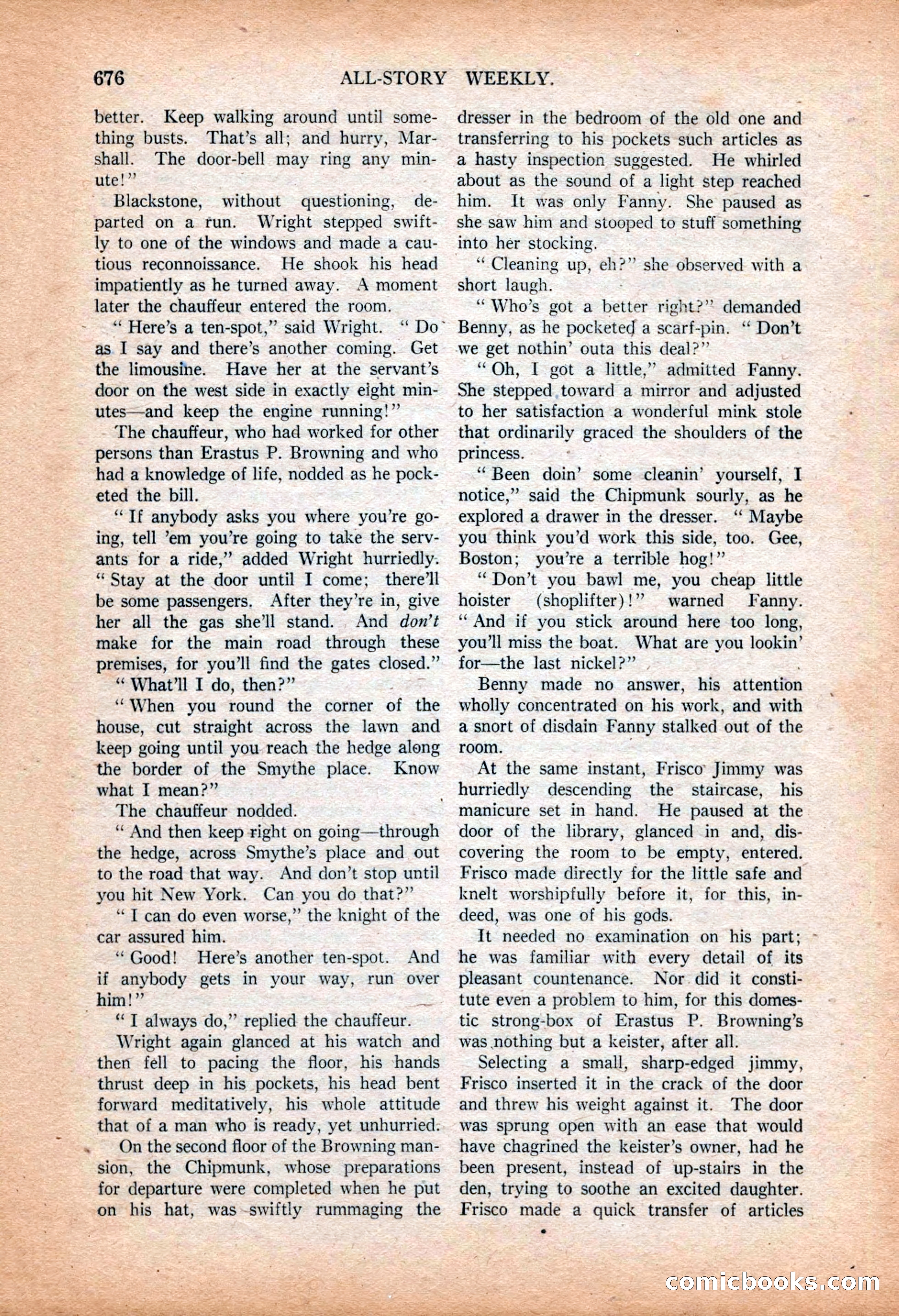 All-Story Weekly, March 9, 1918 — page 158 of 208