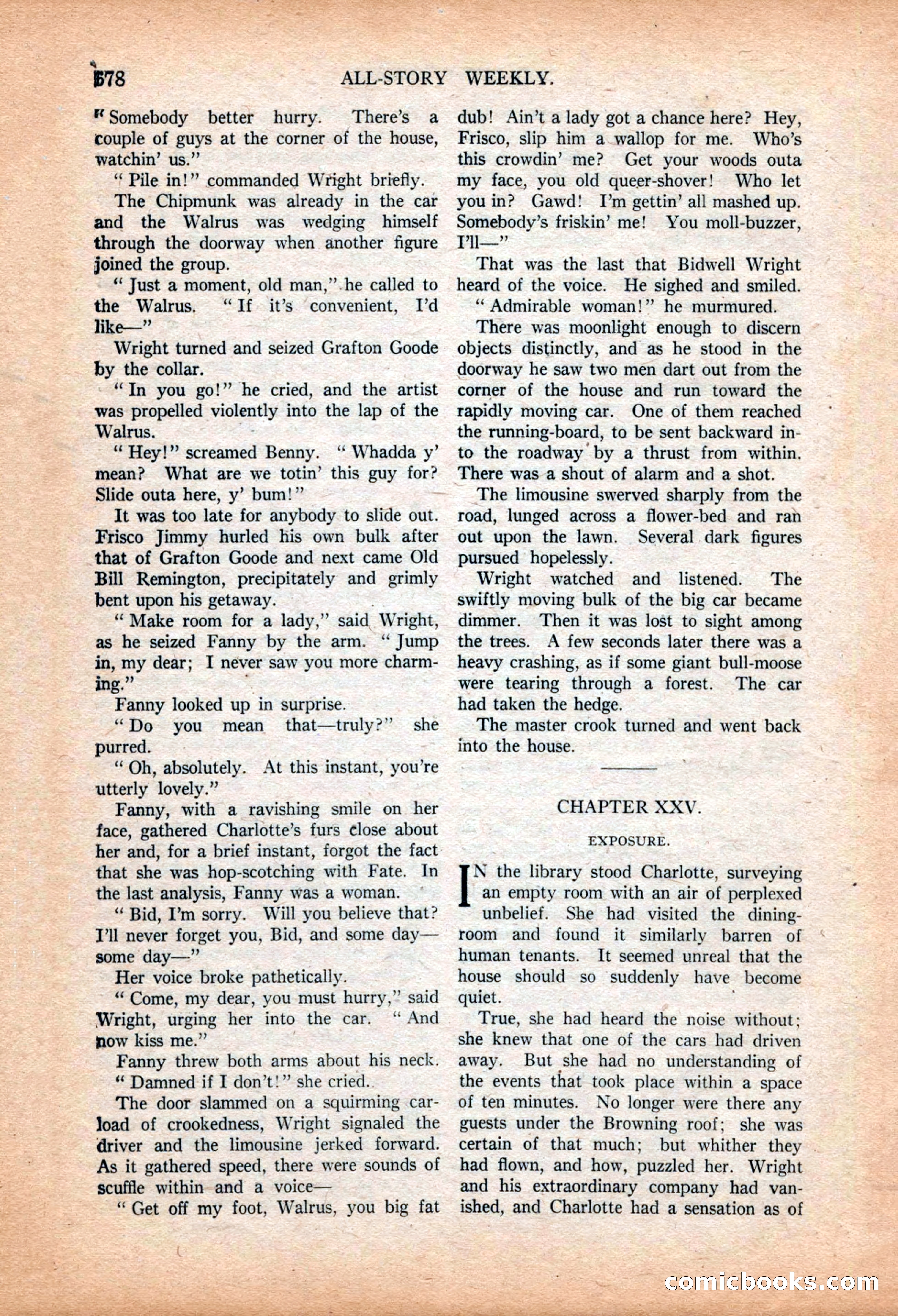 All-Story Weekly, March 9, 1918 — page 160 of 208