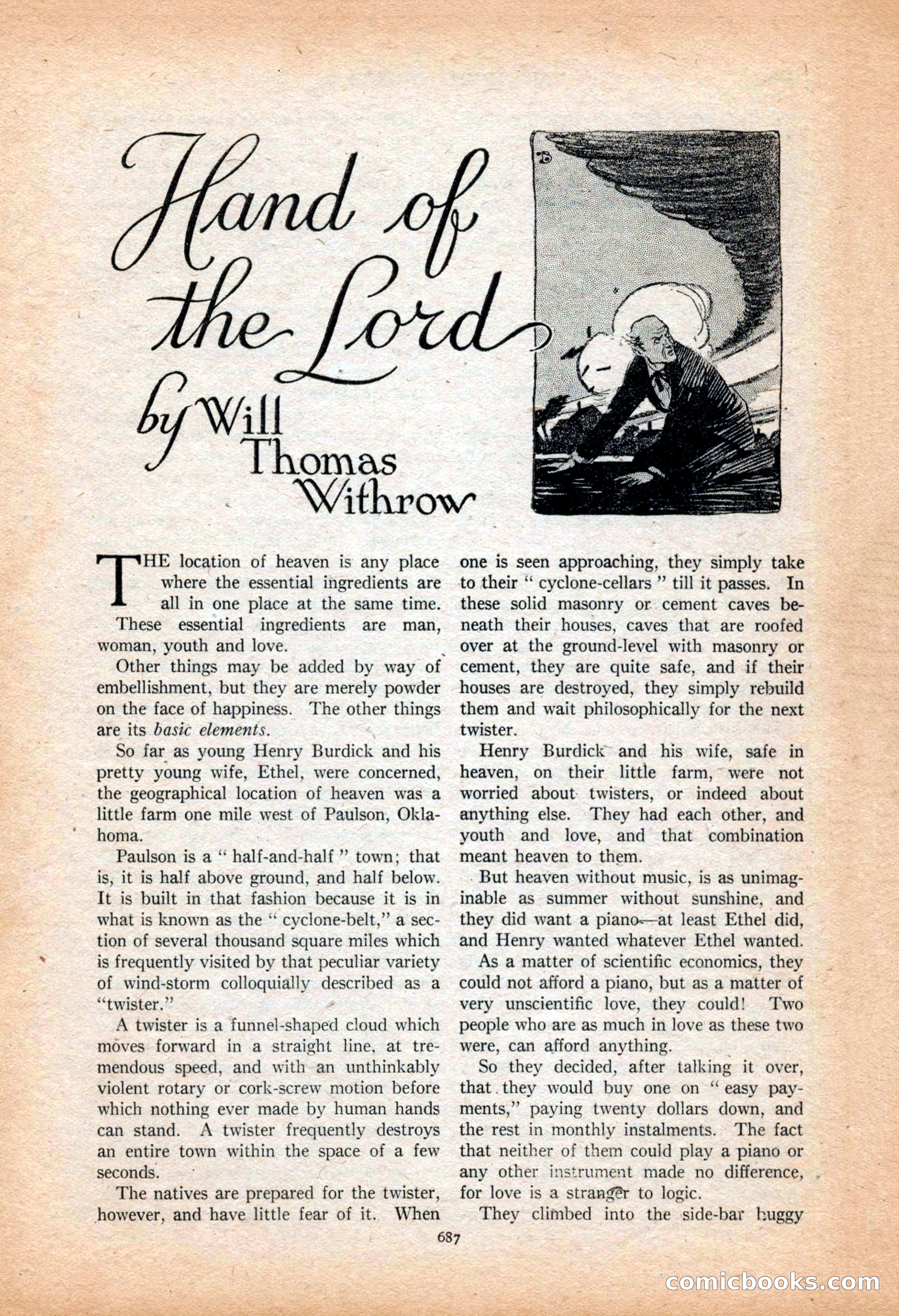 All-Story Weekly, March 9, 1918 — page 169 of 208