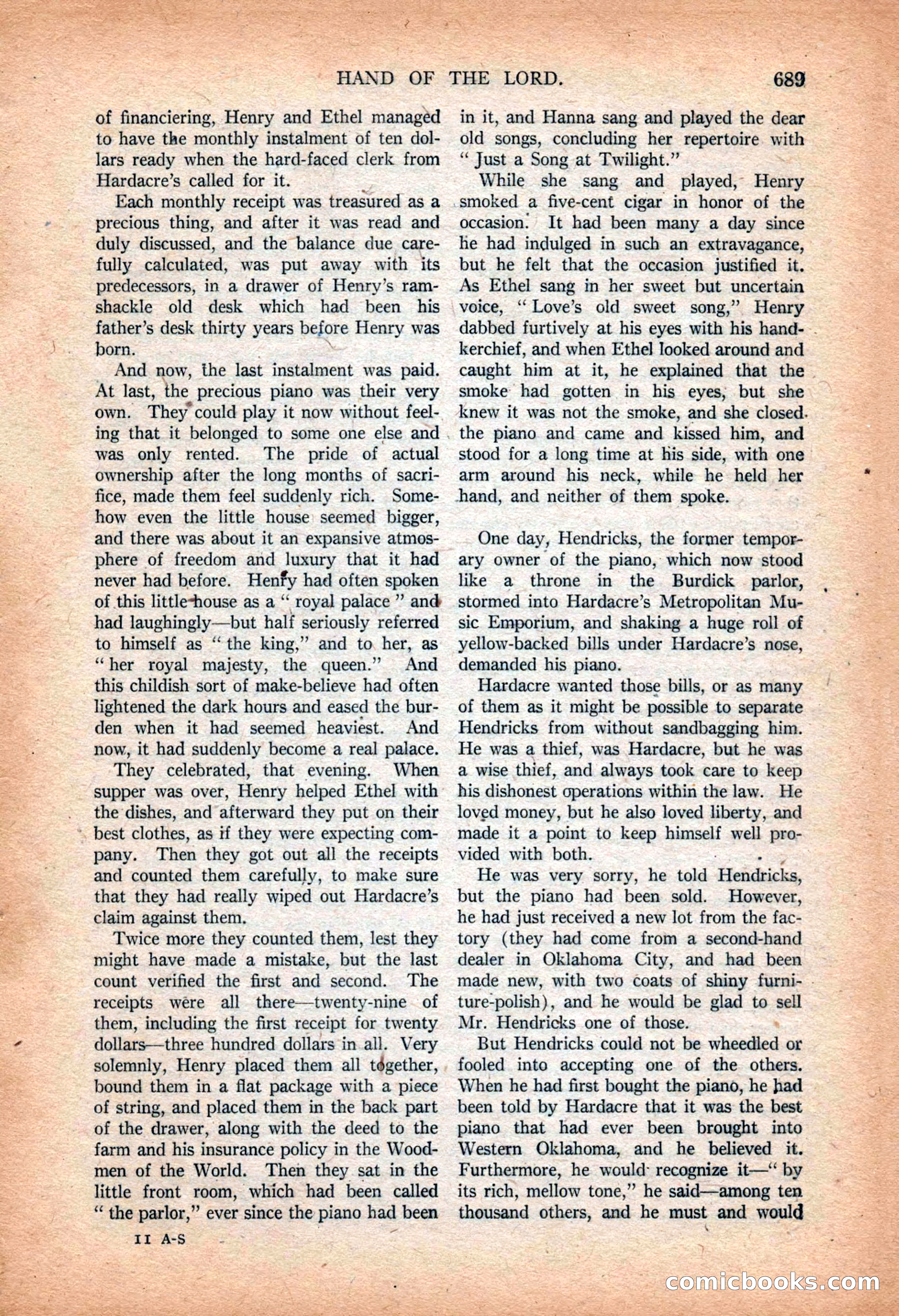 All-Story Weekly, March 9, 1918 — page 171 of 208