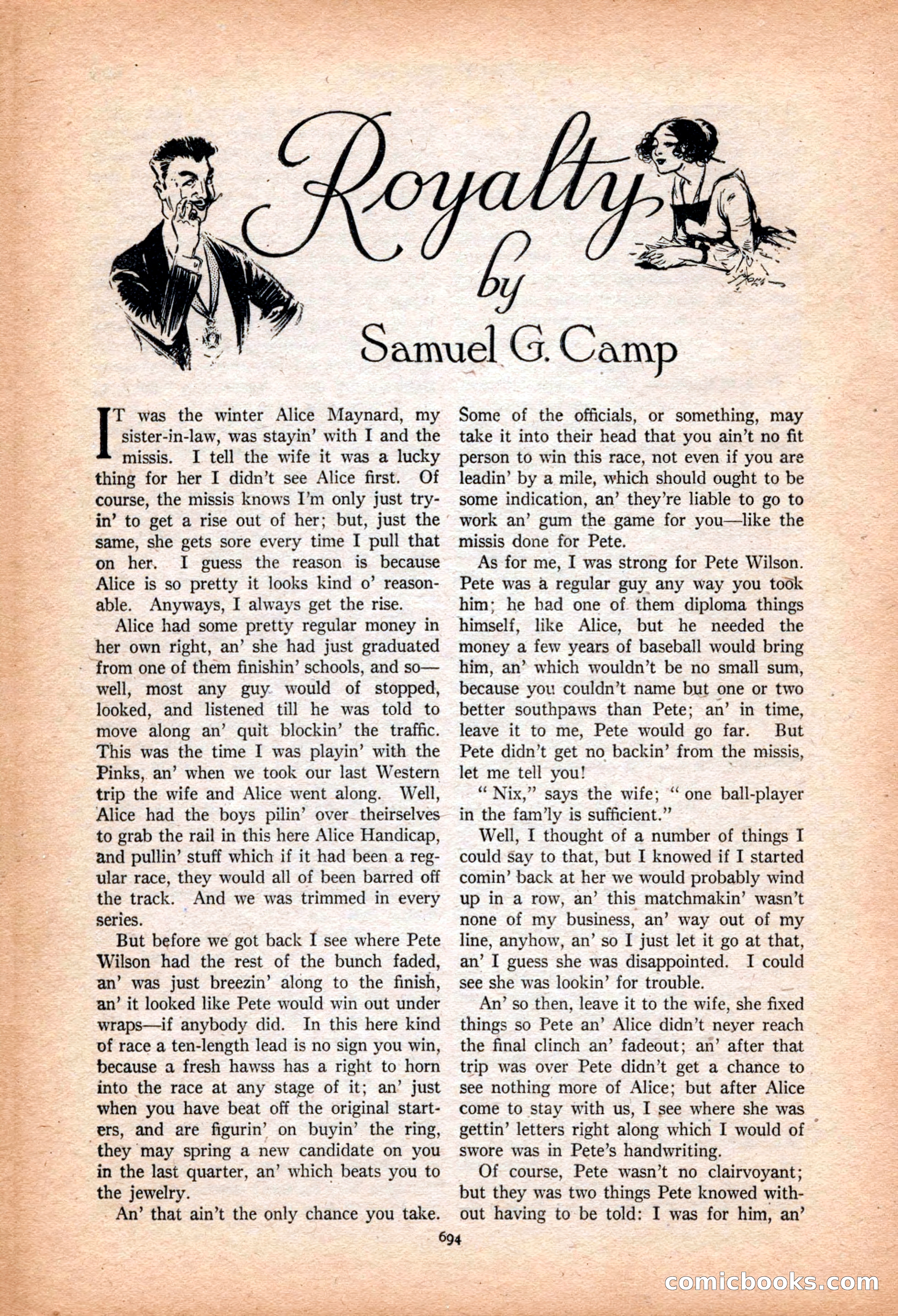 All-Story Weekly, March 9, 1918 — page 176 of 208