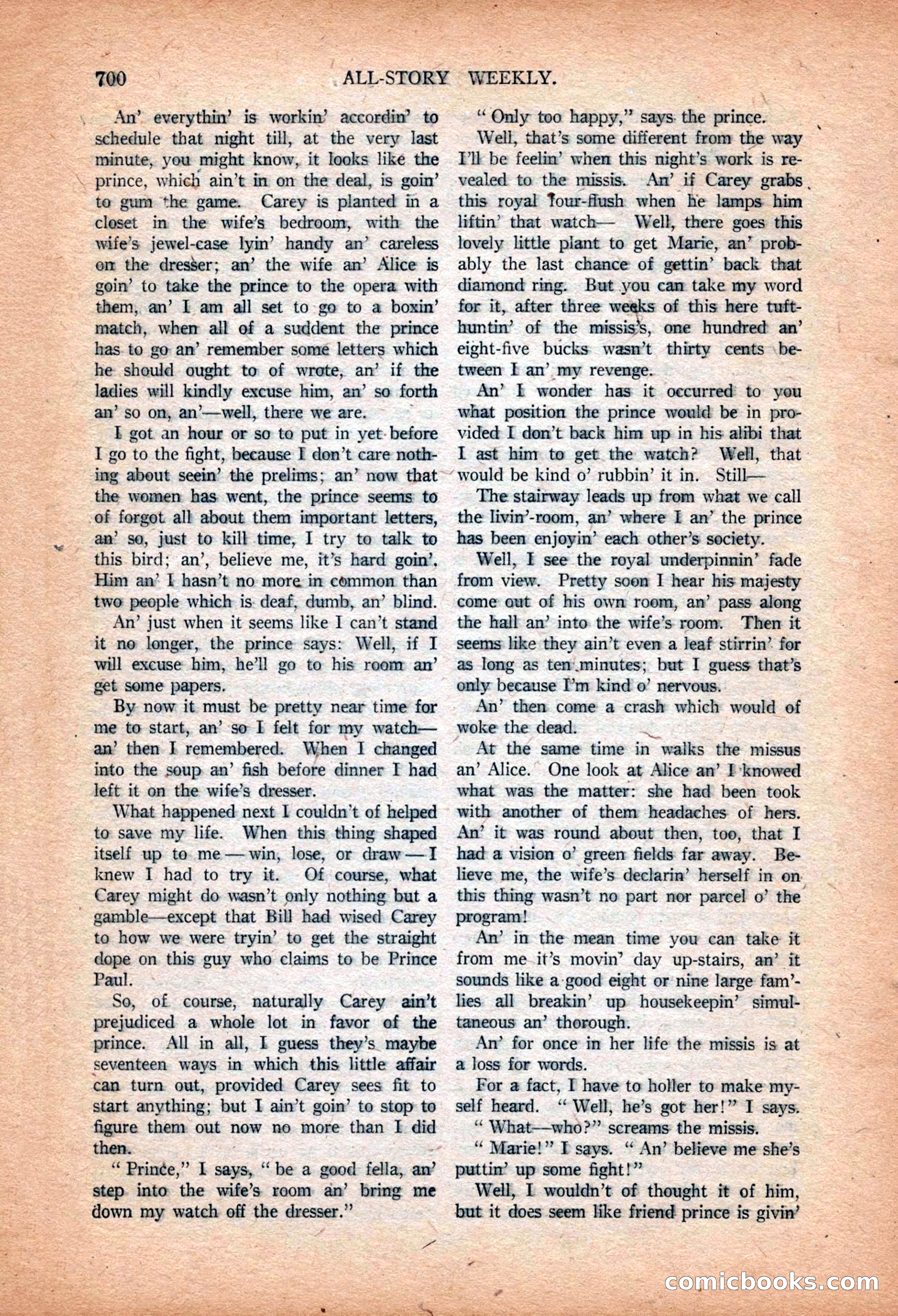 All-Story Weekly, March 9, 1918 — page 182 of 208