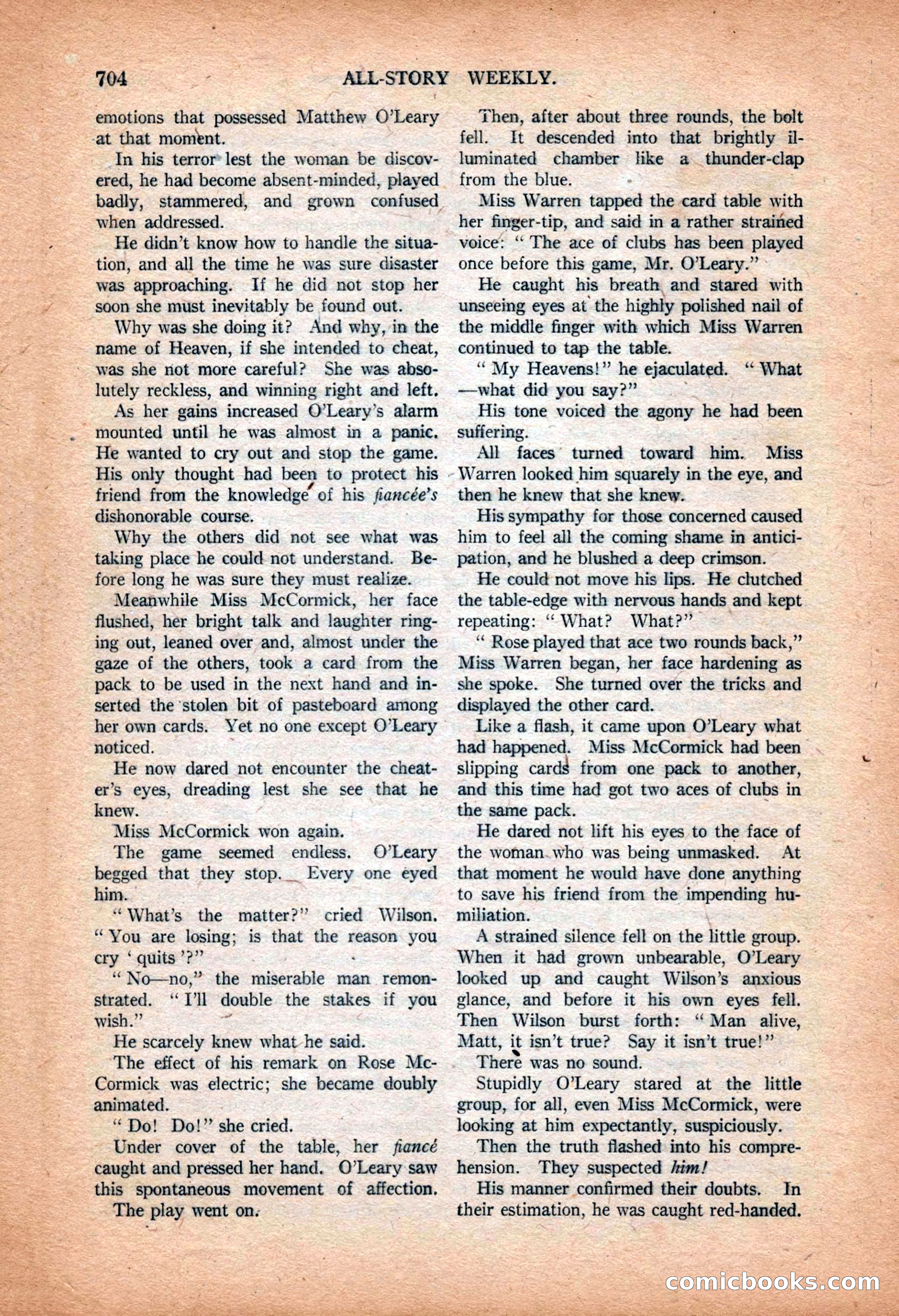 All-Story Weekly, March 9, 1918 — page 186 of 208