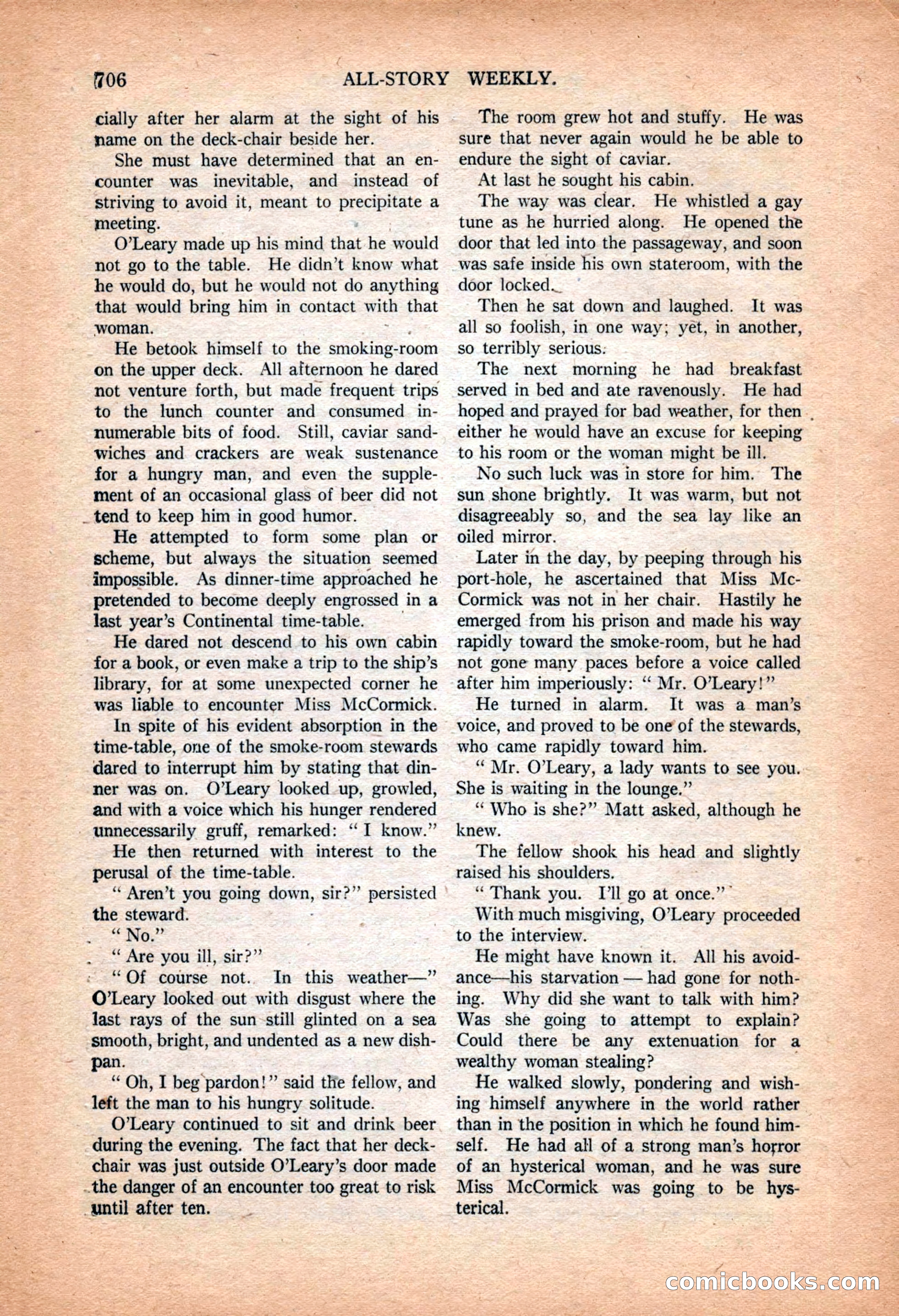 All-Story Weekly, March 9, 1918 — page 188 of 208