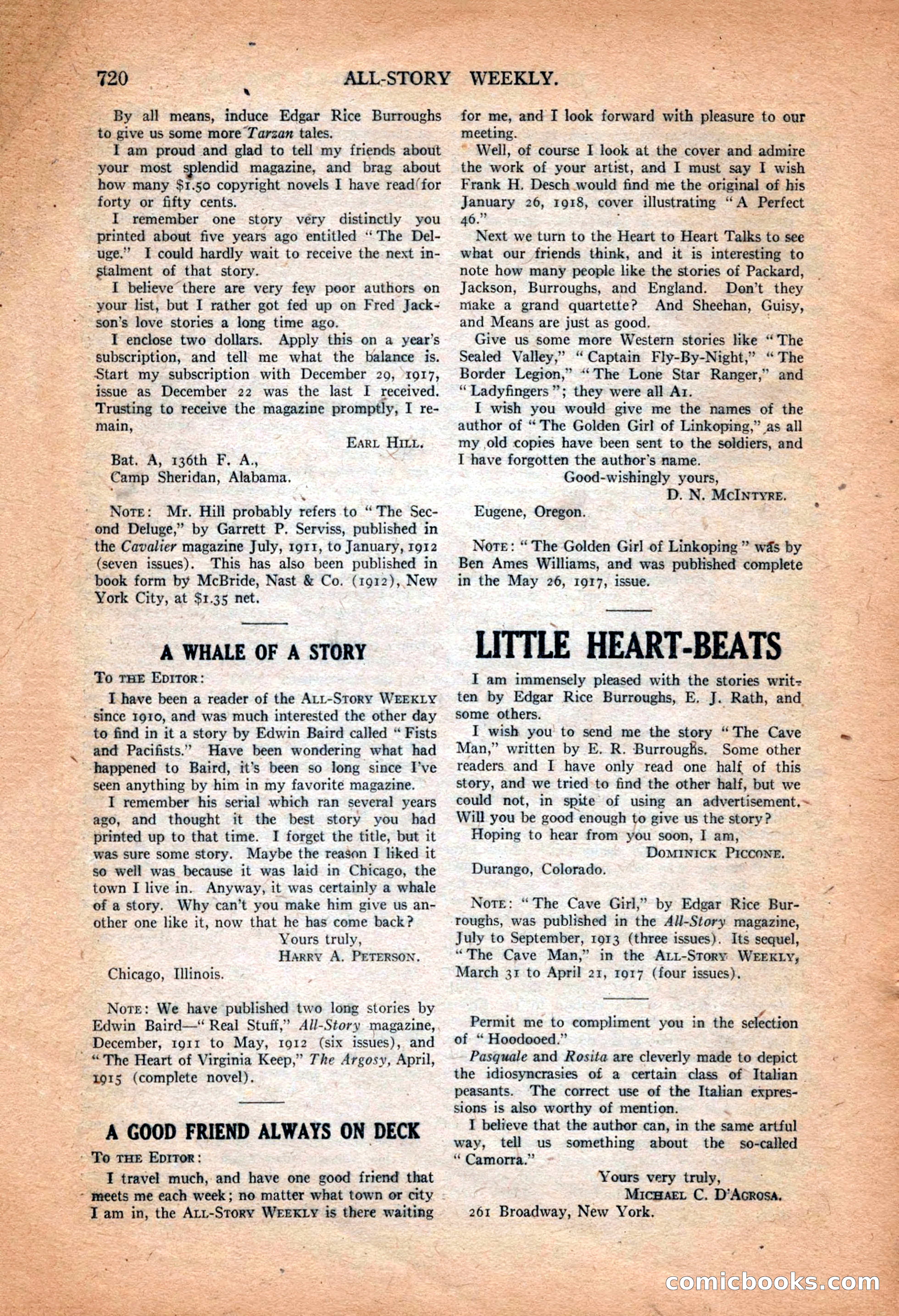 All-Story Weekly, March 9, 1918 — page 202 of 208
