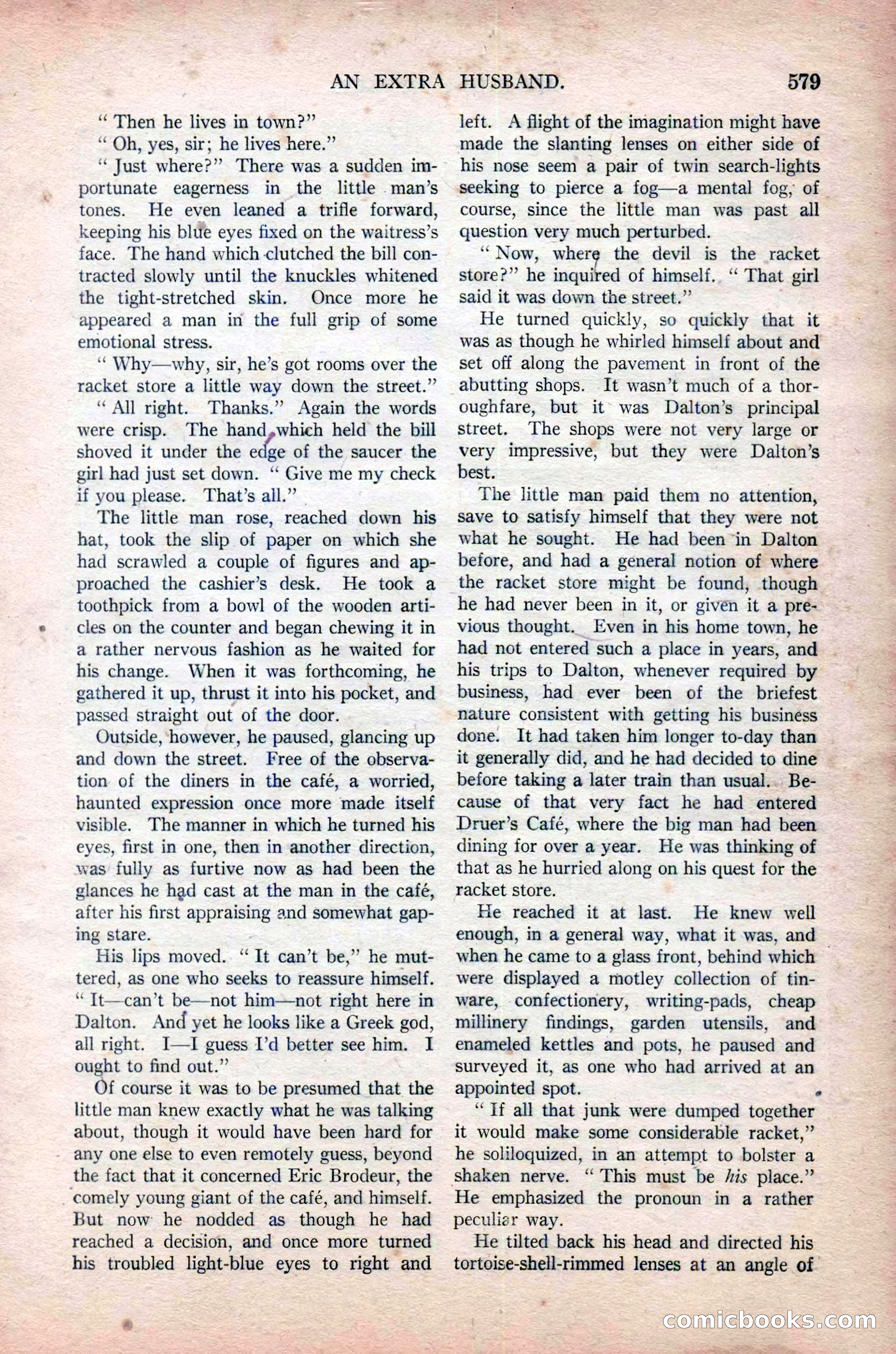 All-Story Weekly, November 16, 1918 — page 13 of 188