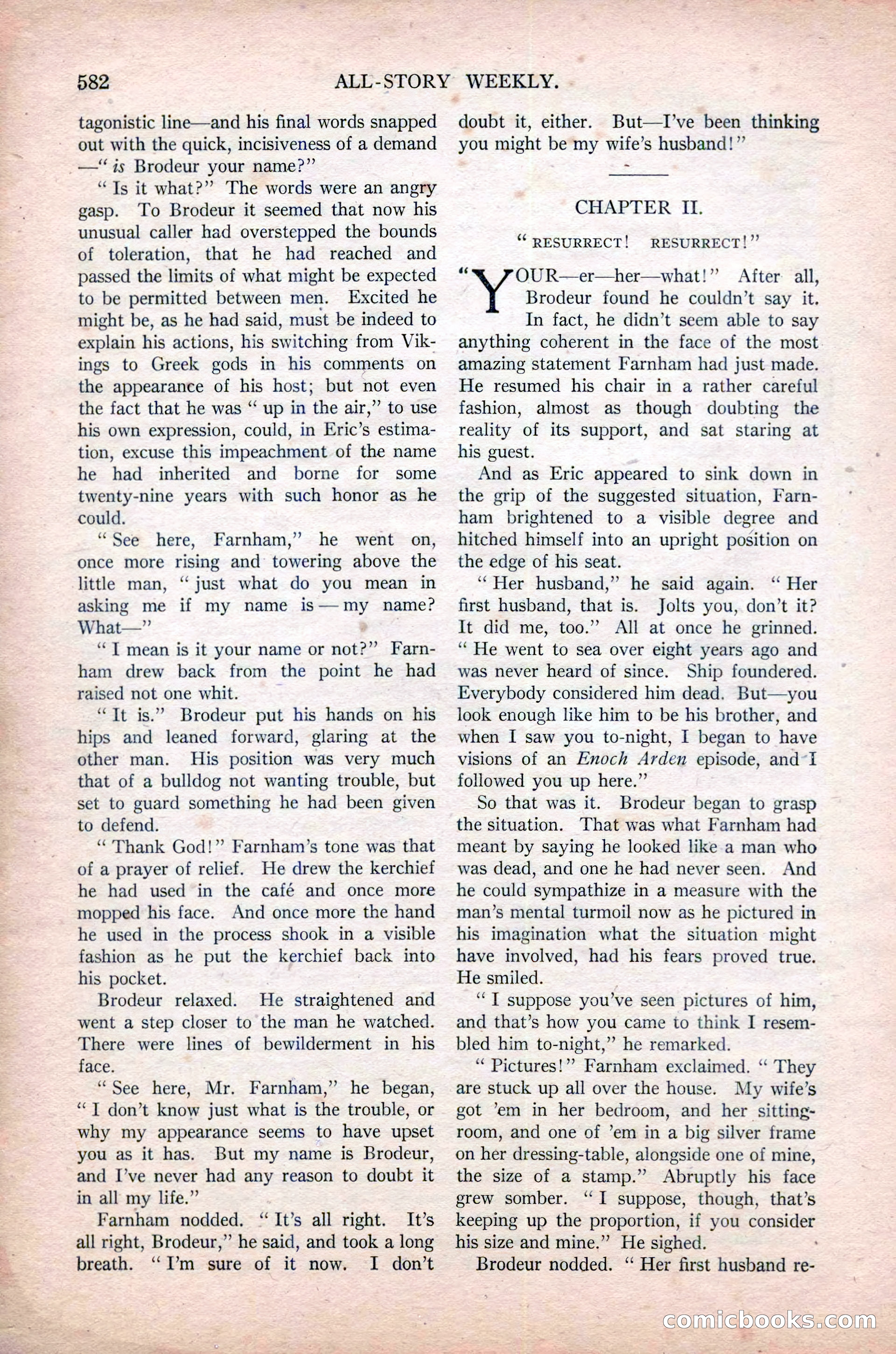 All-Story Weekly, November 16, 1918 — page 16 of 188