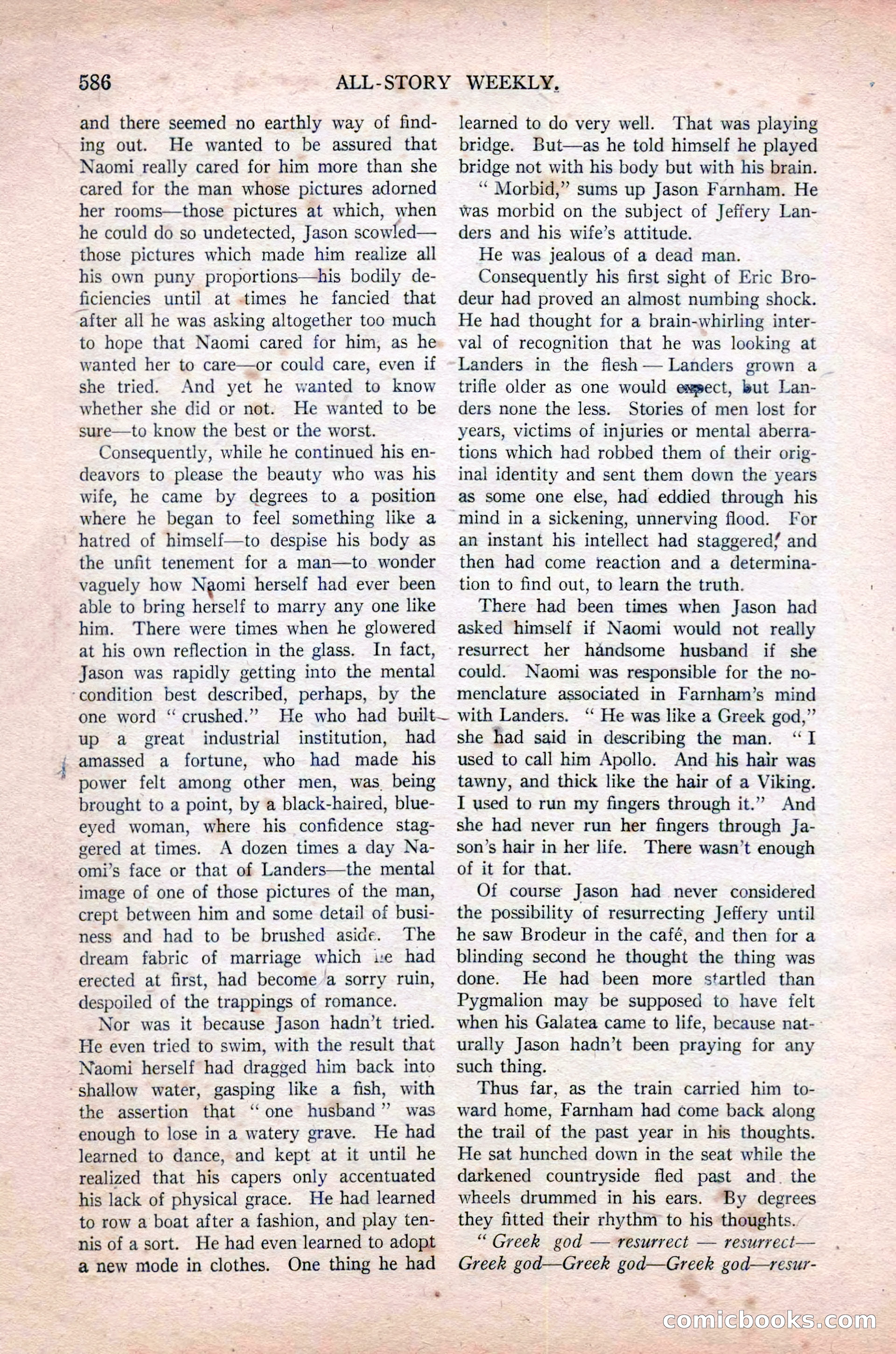 All-Story Weekly, November 16, 1918 — page 20 of 188