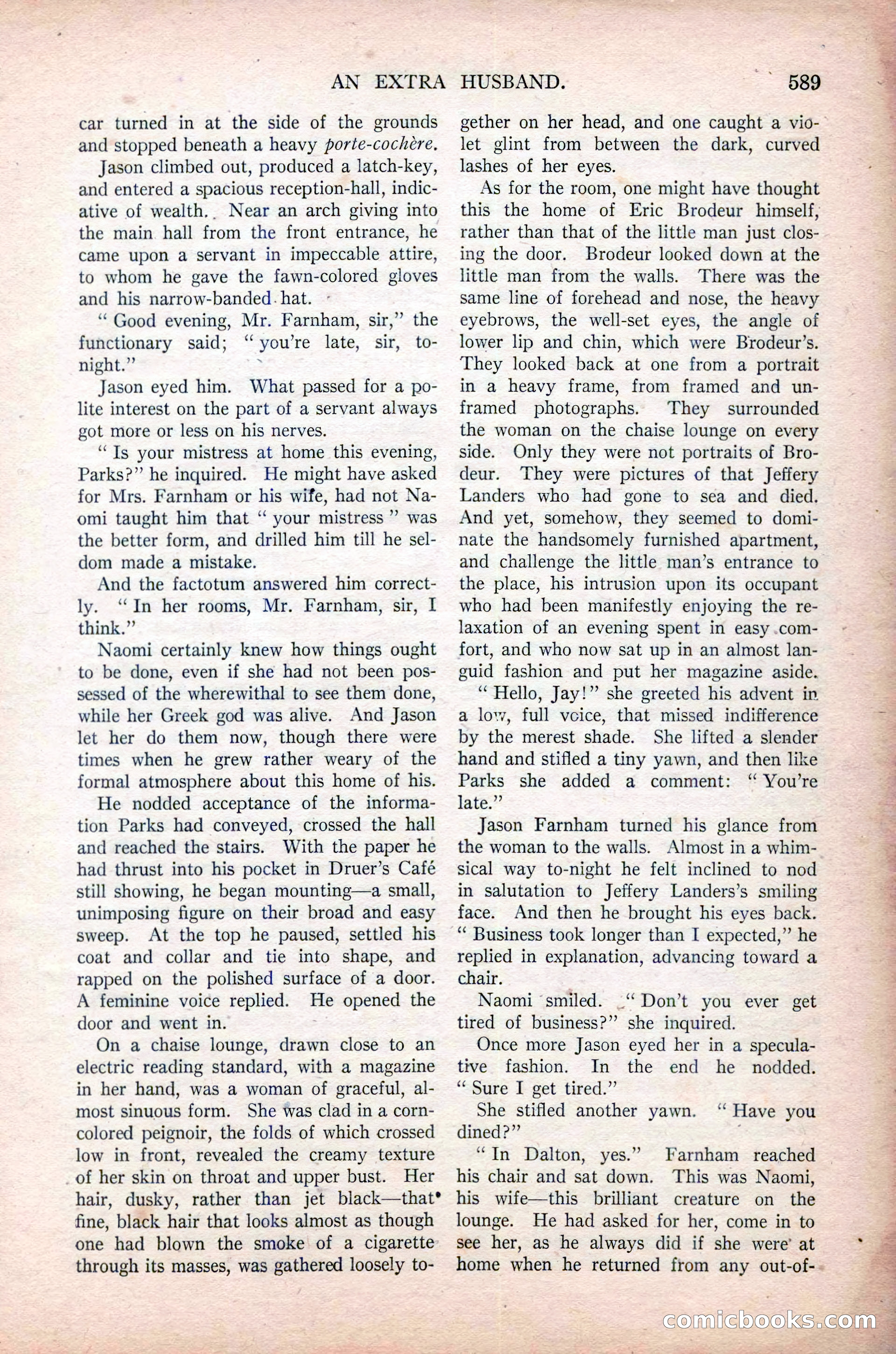 All-Story Weekly, November 16, 1918 — page 23 of 188