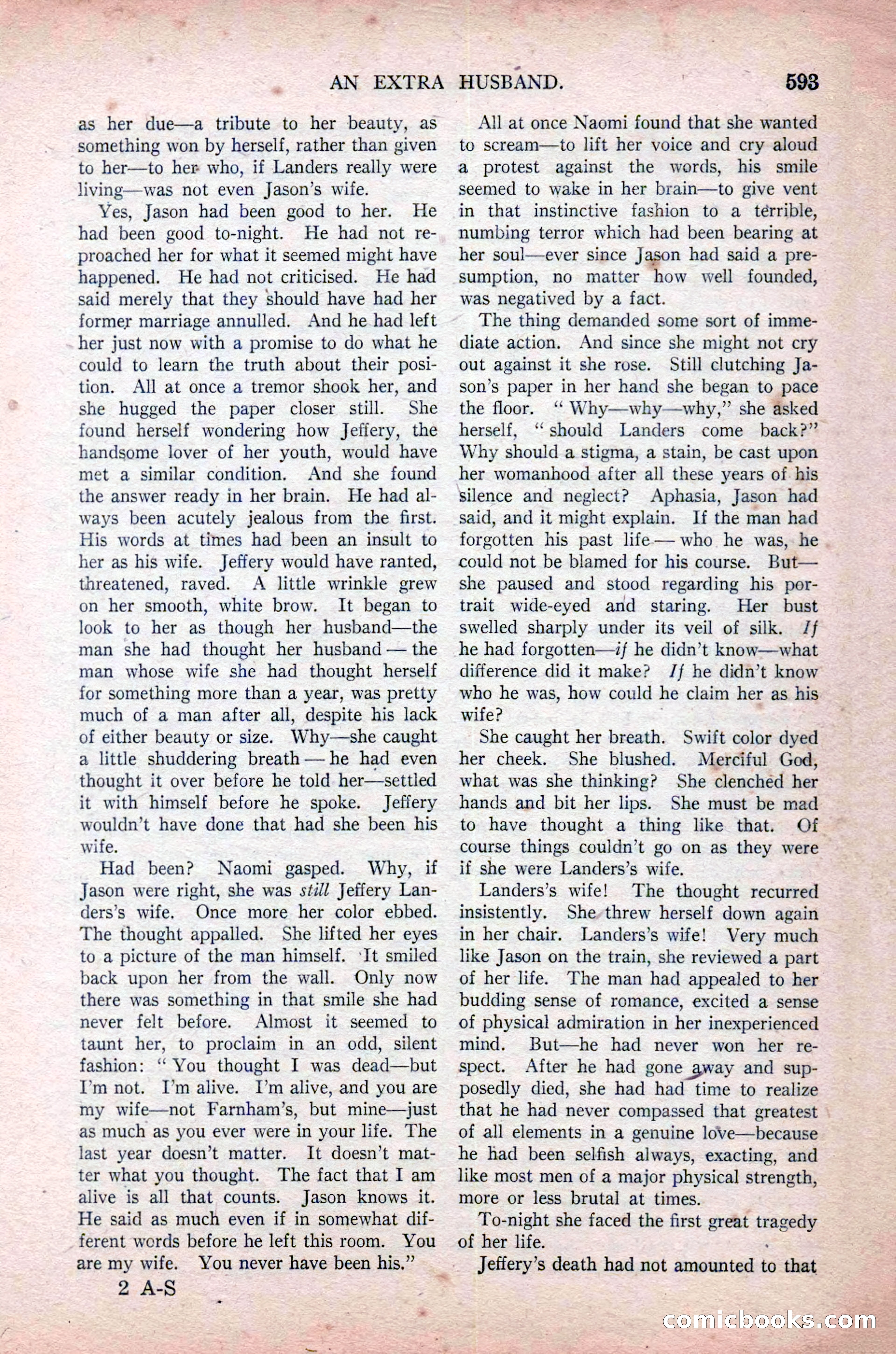 All-Story Weekly, November 16, 1918 — page 27 of 188