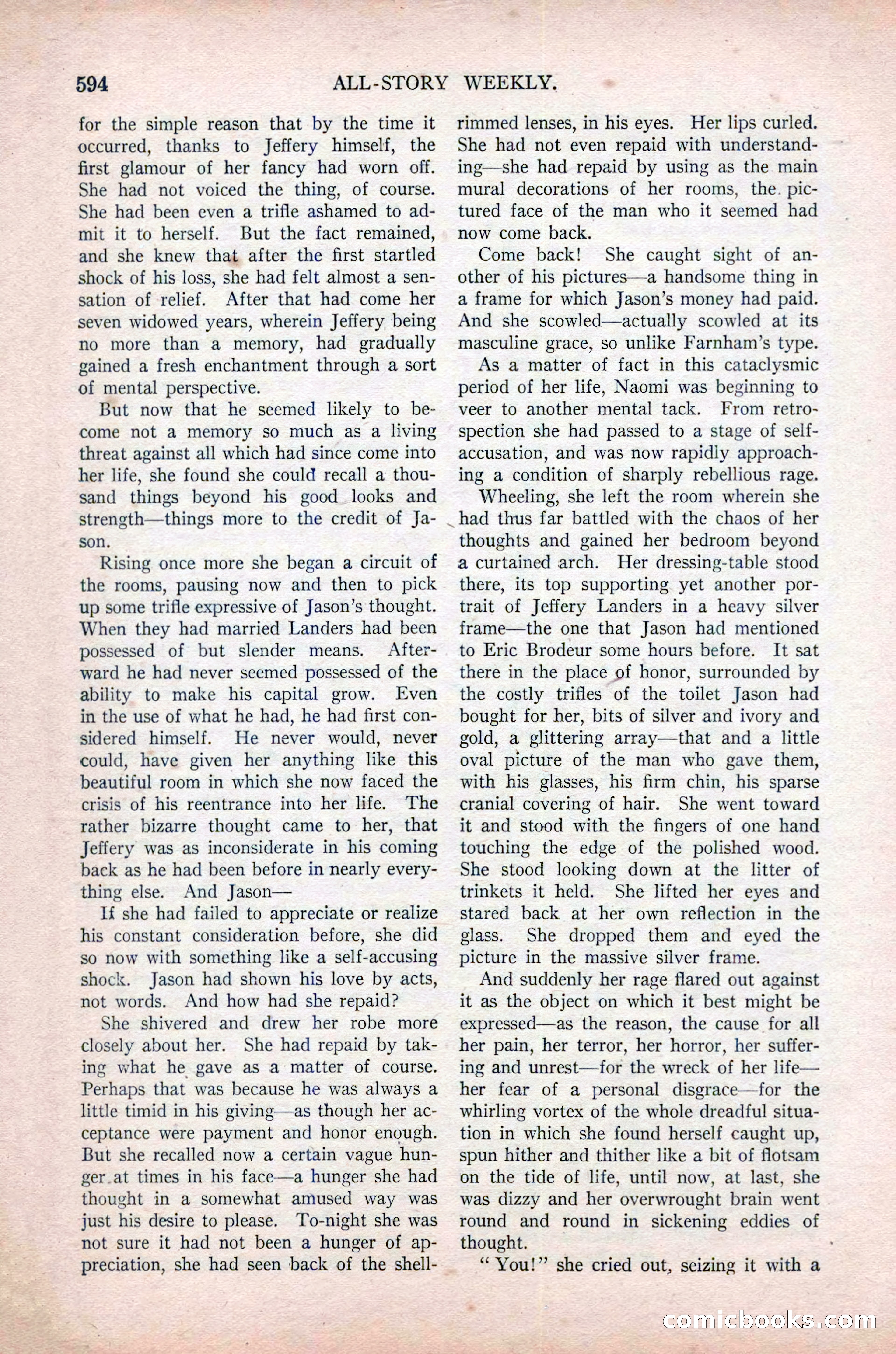 All-Story Weekly, November 16, 1918 — page 28 of 188