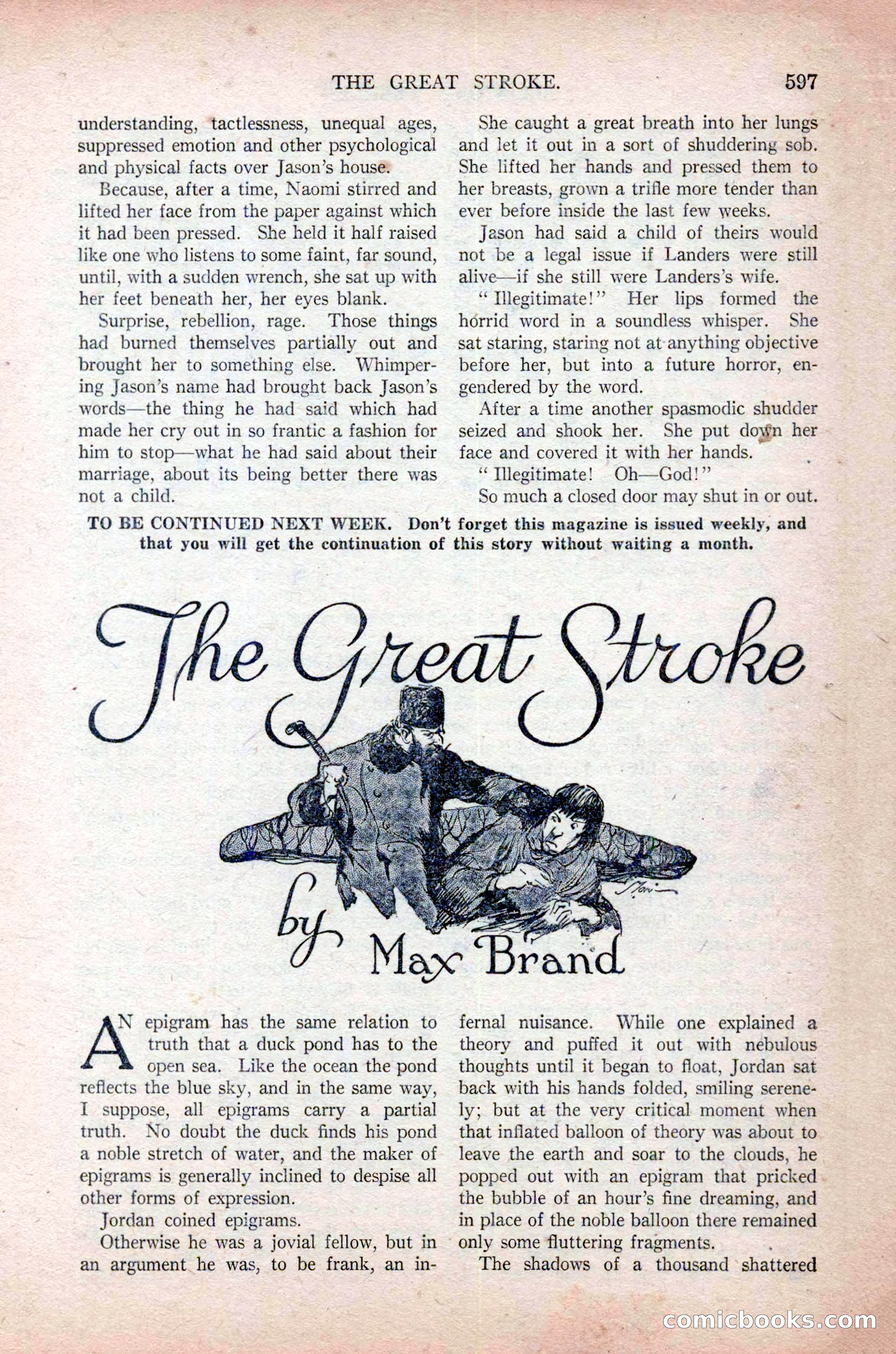 All-Story Weekly, November 16, 1918 — page 31 of 188
