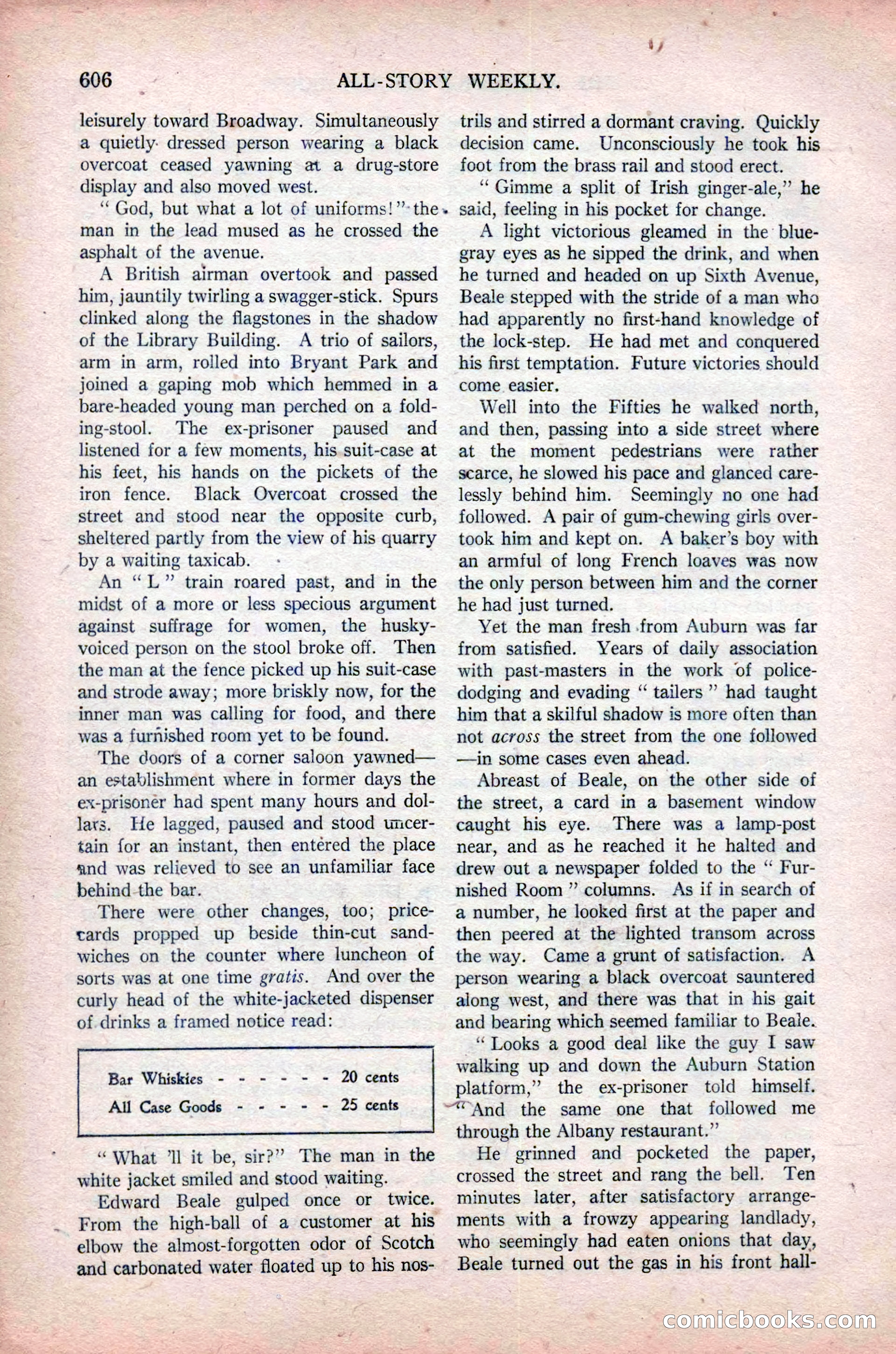 All-Story Weekly, November 16, 1918 — page 40 of 188