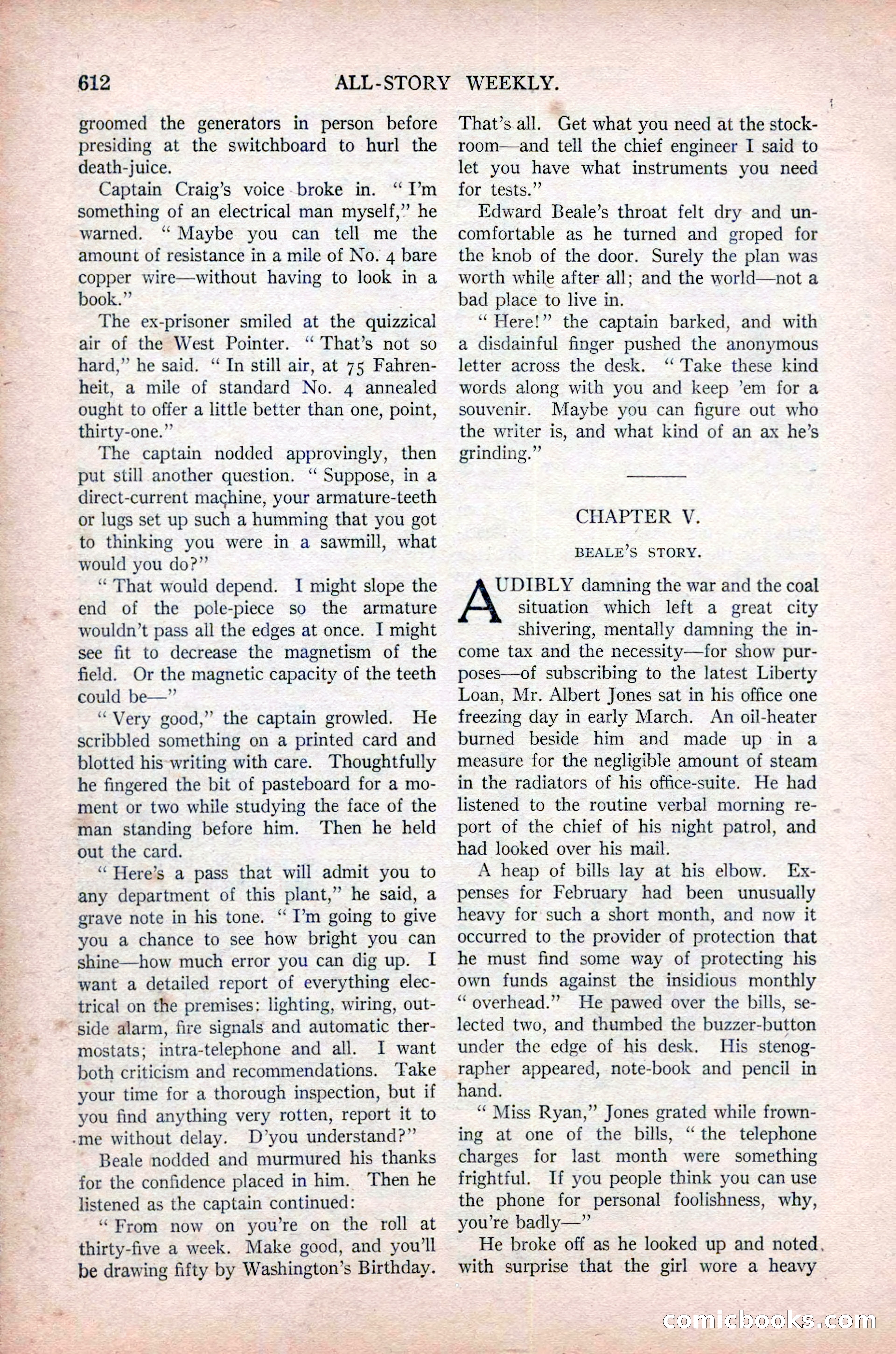 All-Story Weekly, November 16, 1918 — page 46 of 188