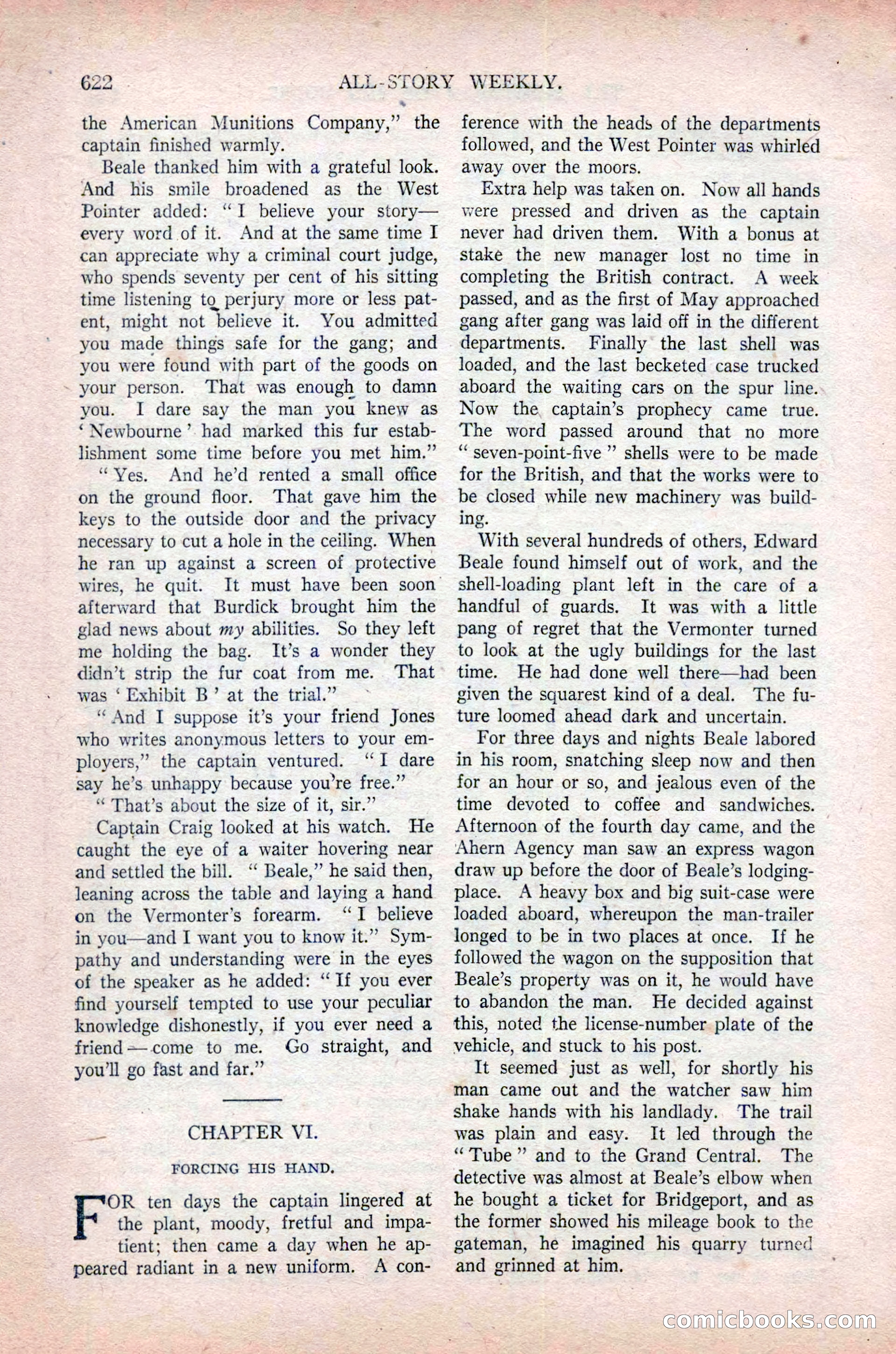 All-Story Weekly, November 16, 1918 — page 56 of 188