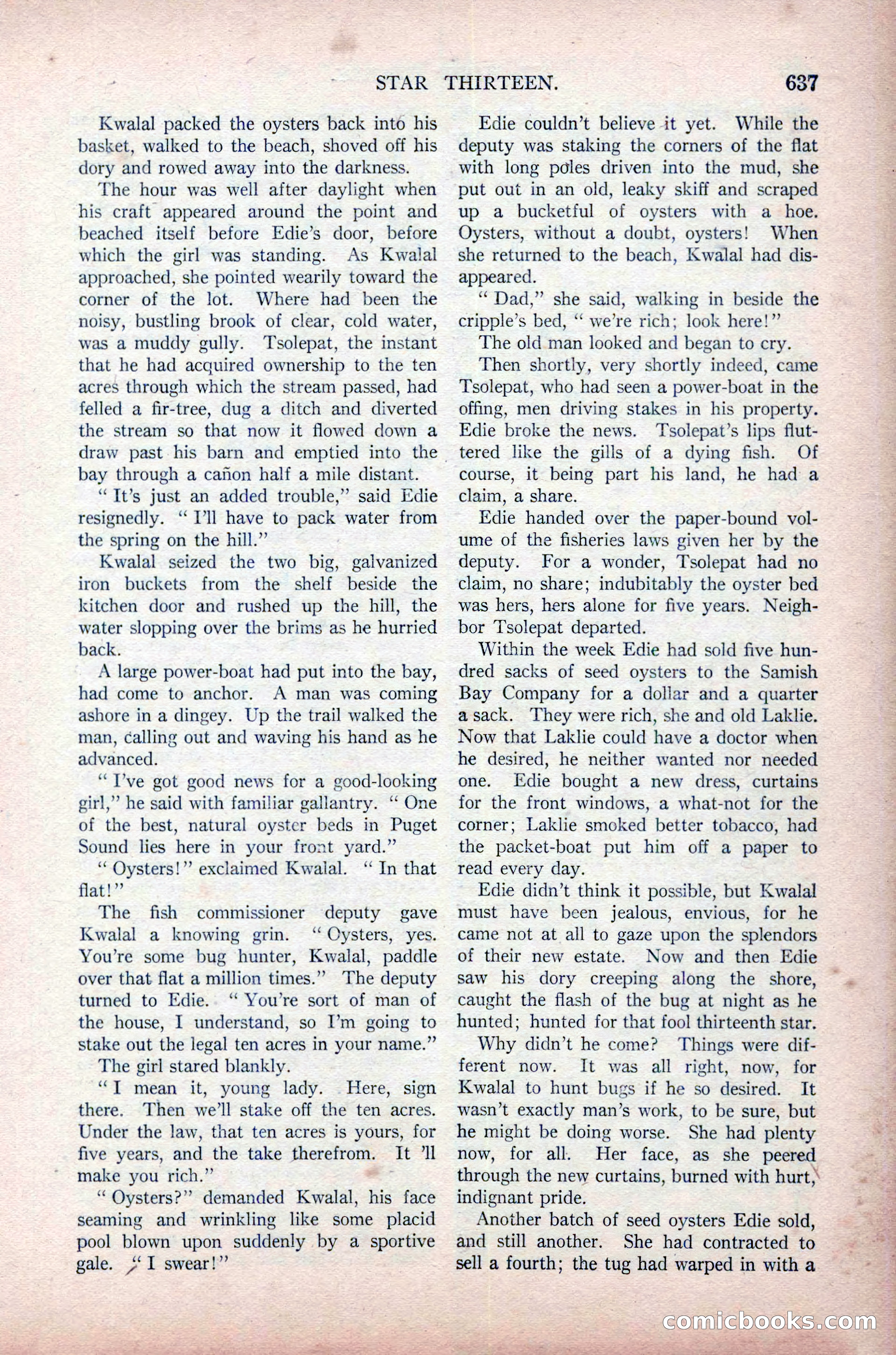 All-Story Weekly, November 16, 1918 — page 71 of 188