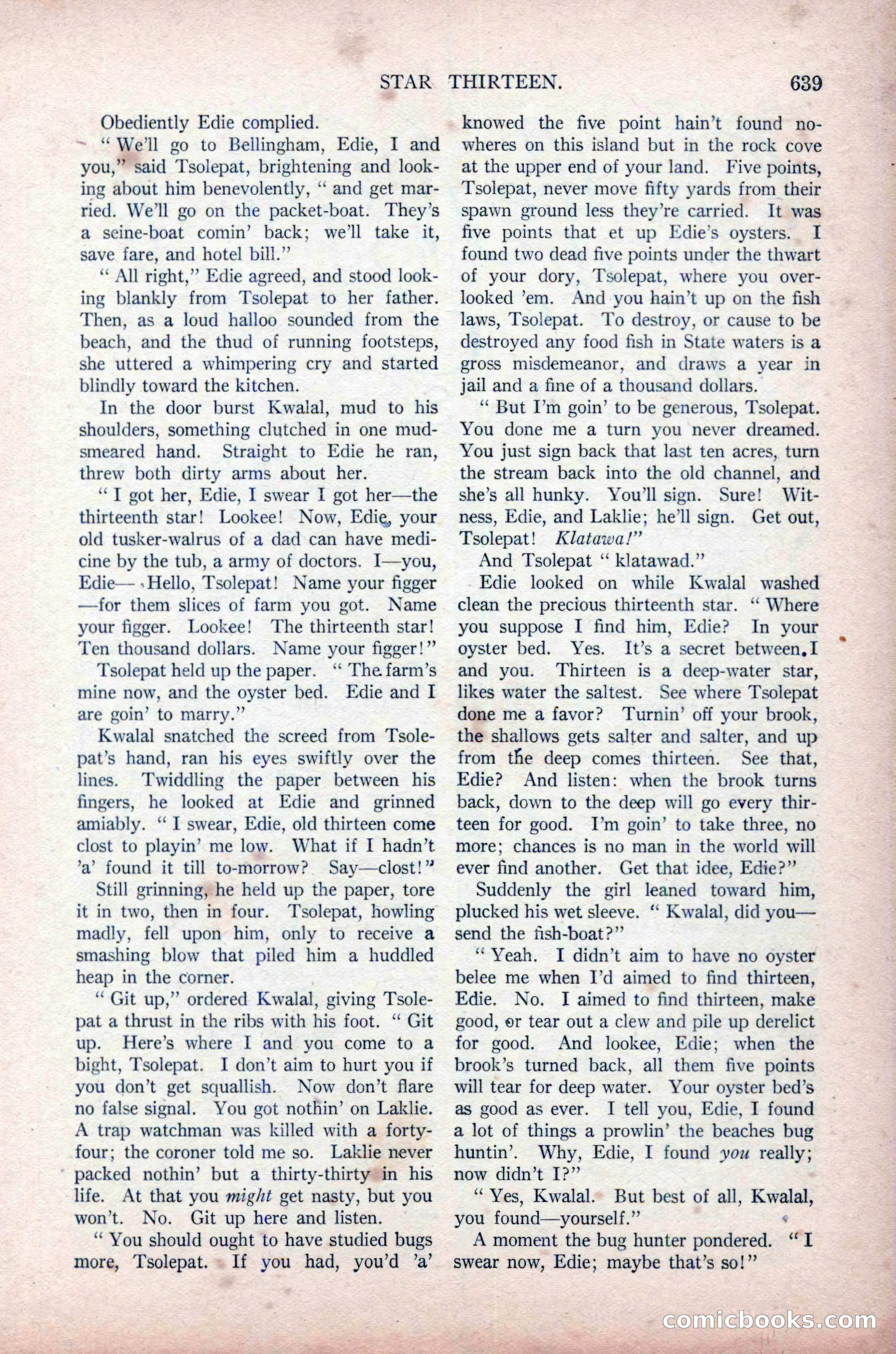 All-Story Weekly, November 16, 1918 — page 73 of 188