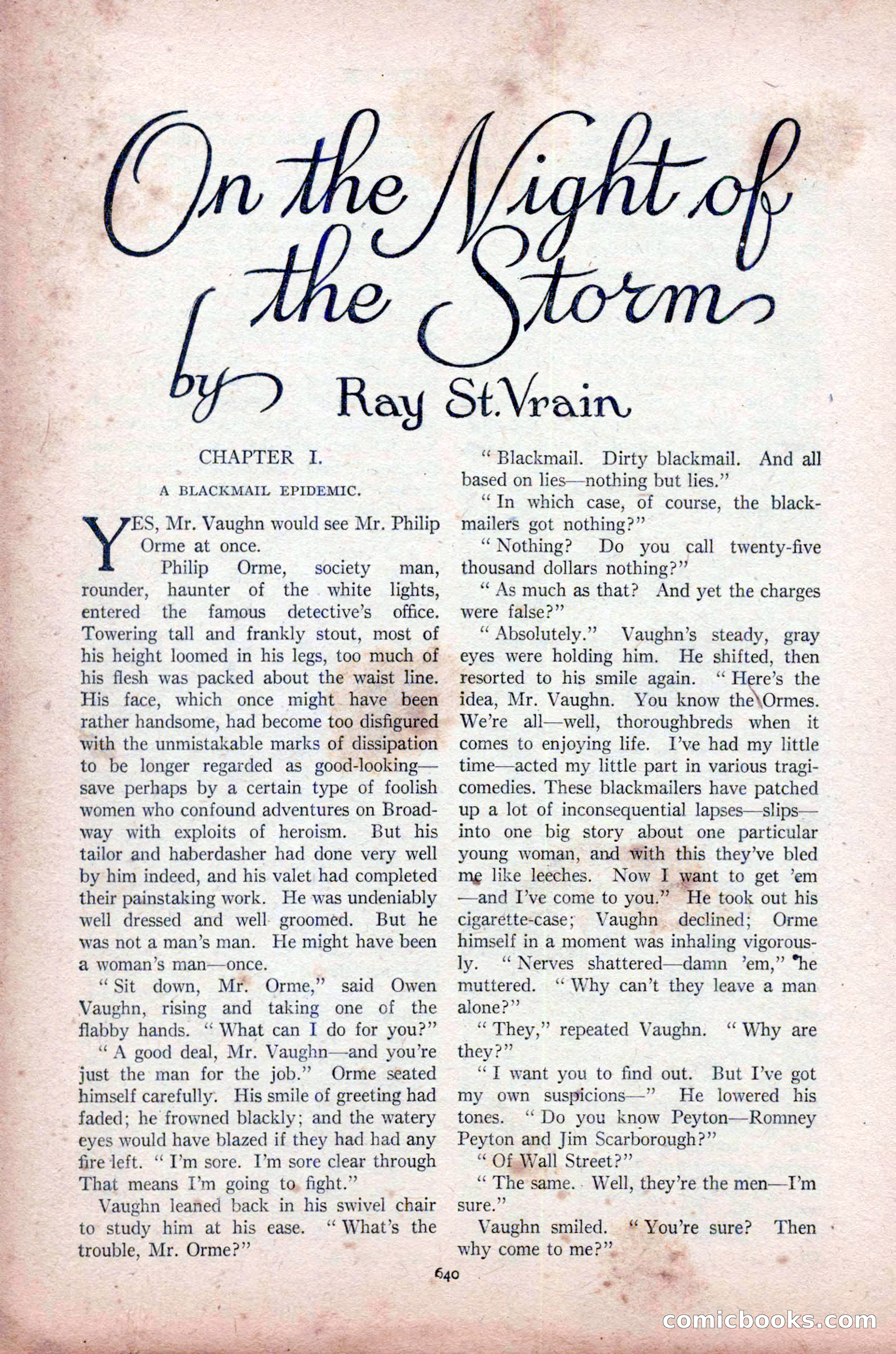 All-Story Weekly, November 16, 1918 — page 74 of 188