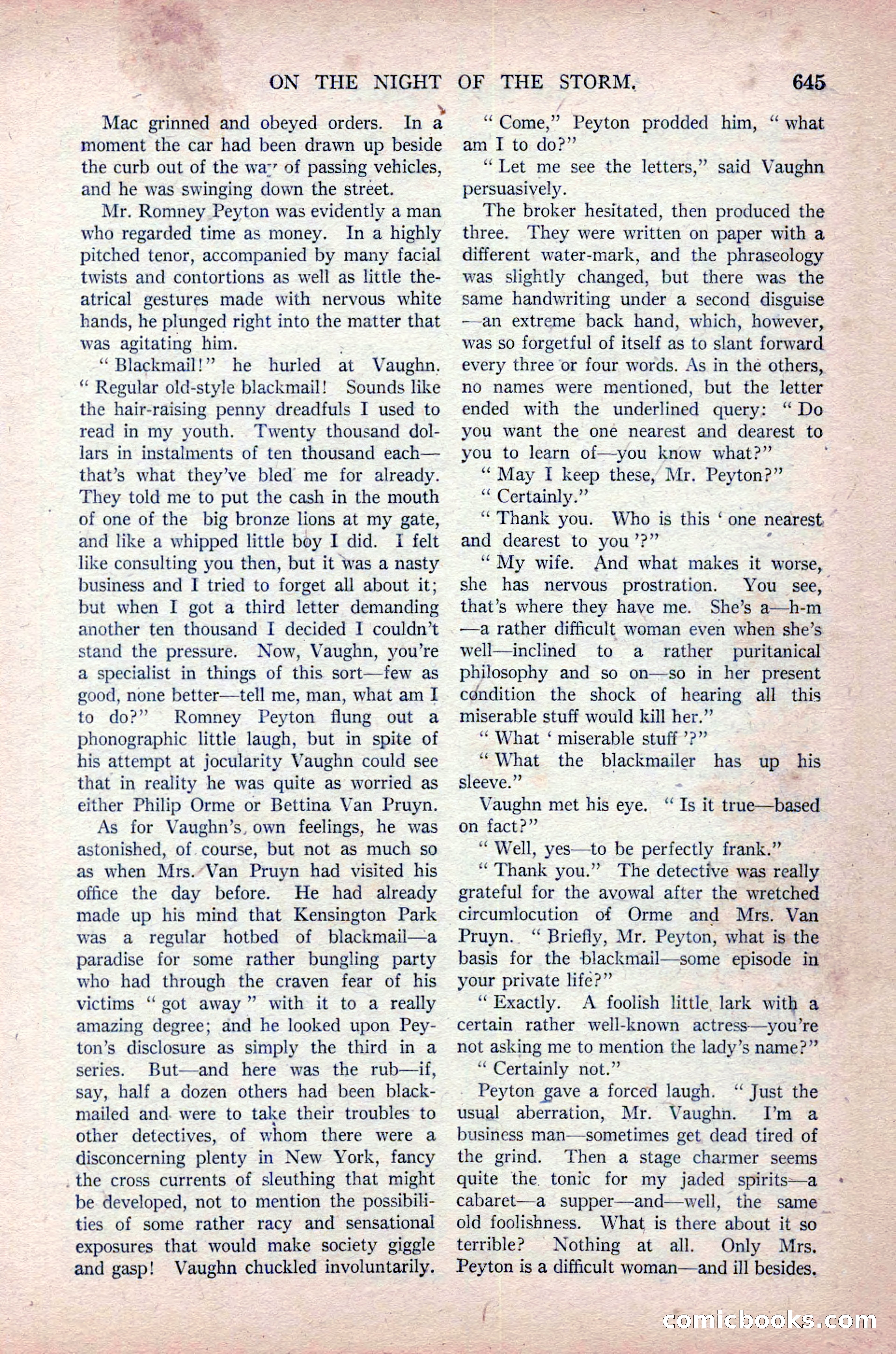 All-Story Weekly, November 16, 1918 — page 79 of 188
