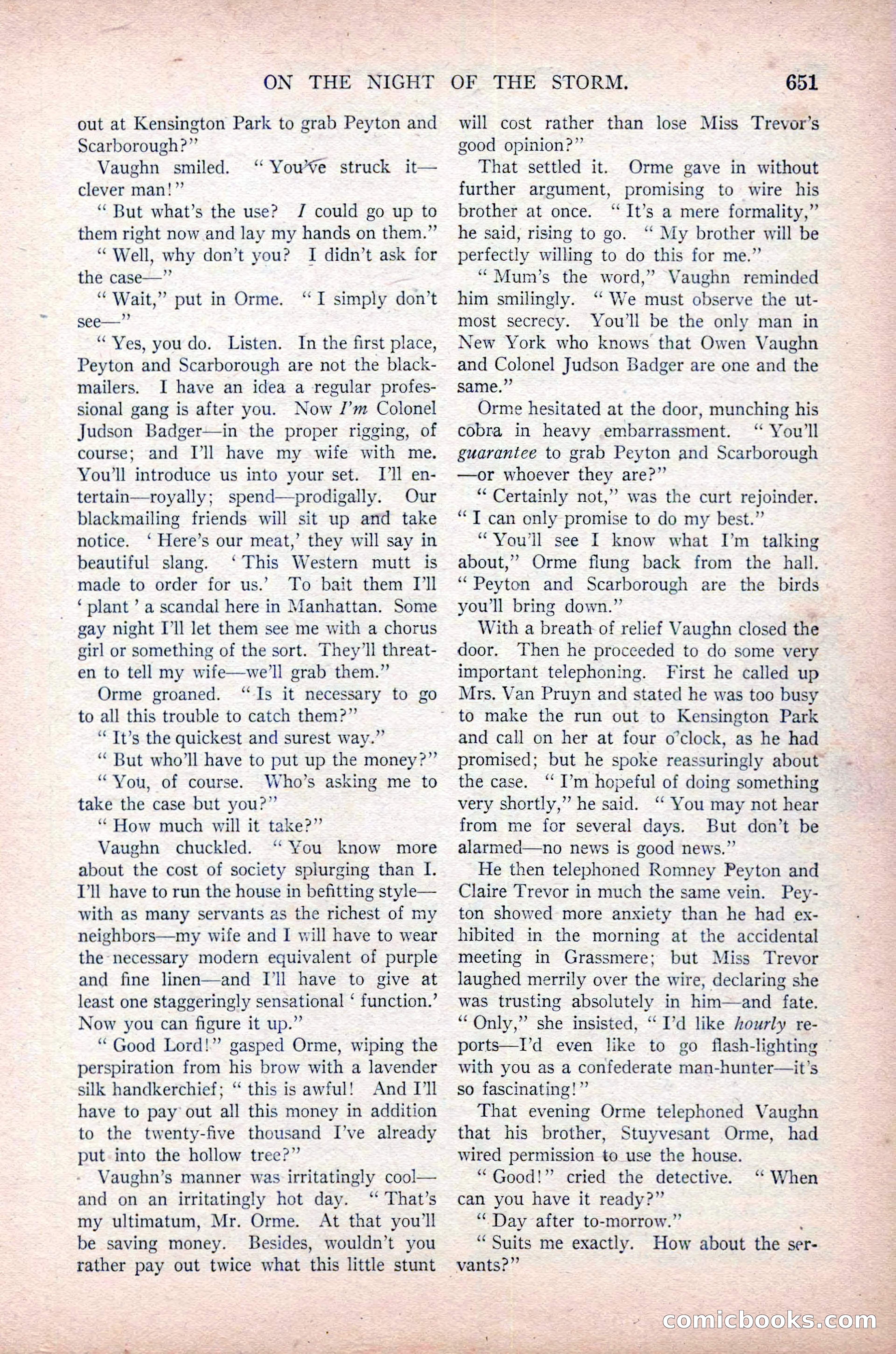 All-Story Weekly, November 16, 1918 — page 85 of 188