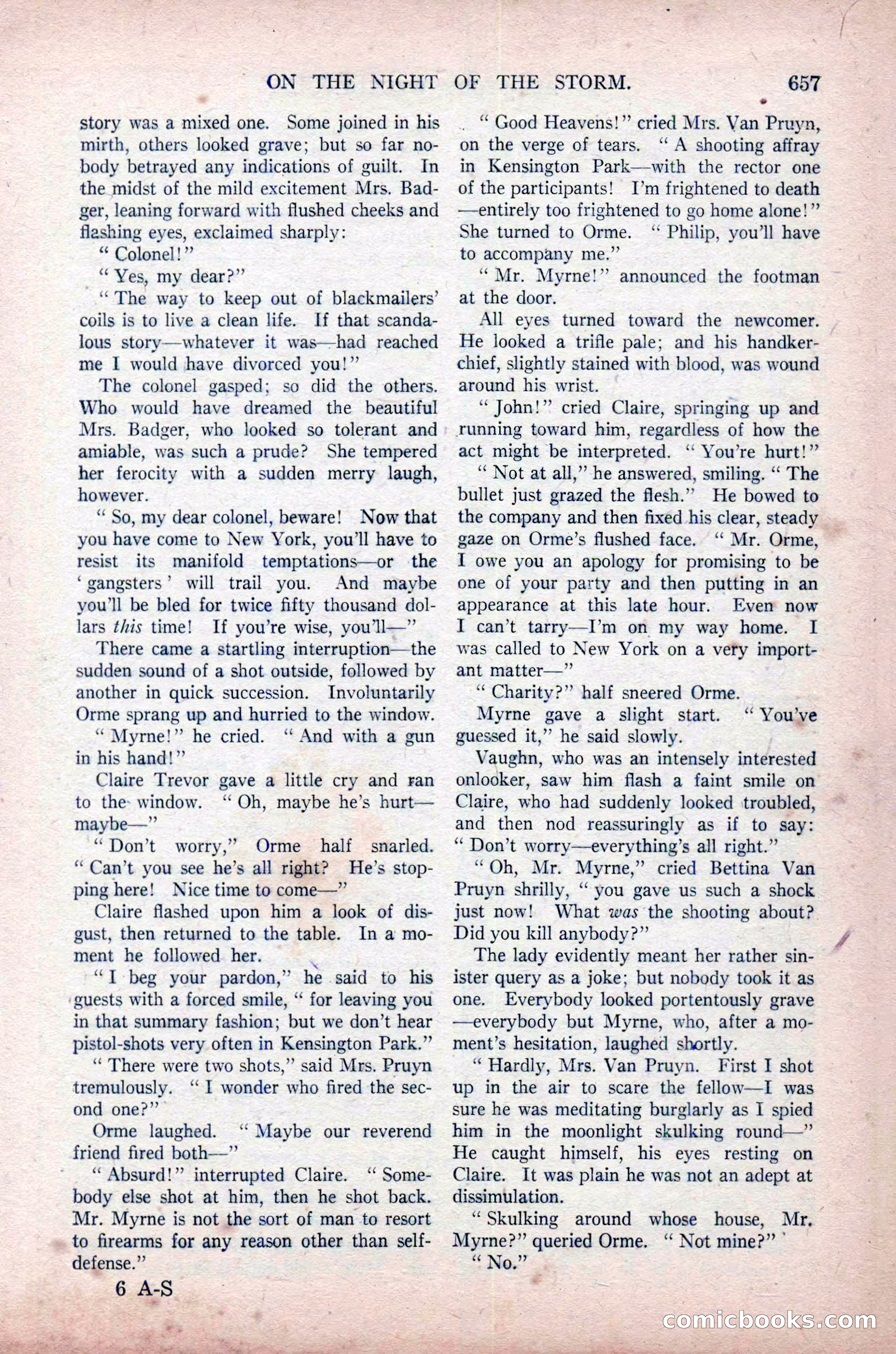 All-Story Weekly, November 16, 1918 — page 91 of 188